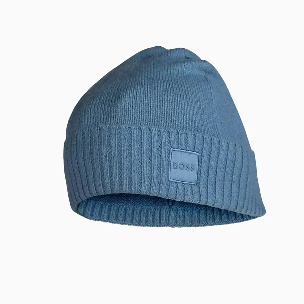 Wool Bend Knit Beanie Hat Hugo Boss - Tops and Bottoms USA