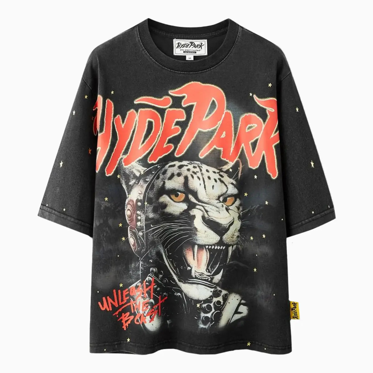 Hyde Park Men's Beast Within Red Vintige Series T-Shirt
