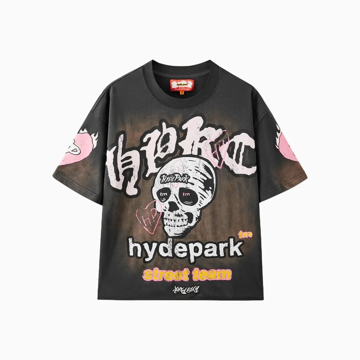 Men's Street Team Bubble Gum Crew T-Shirt Hyde Park - Tops and Bottoms USA