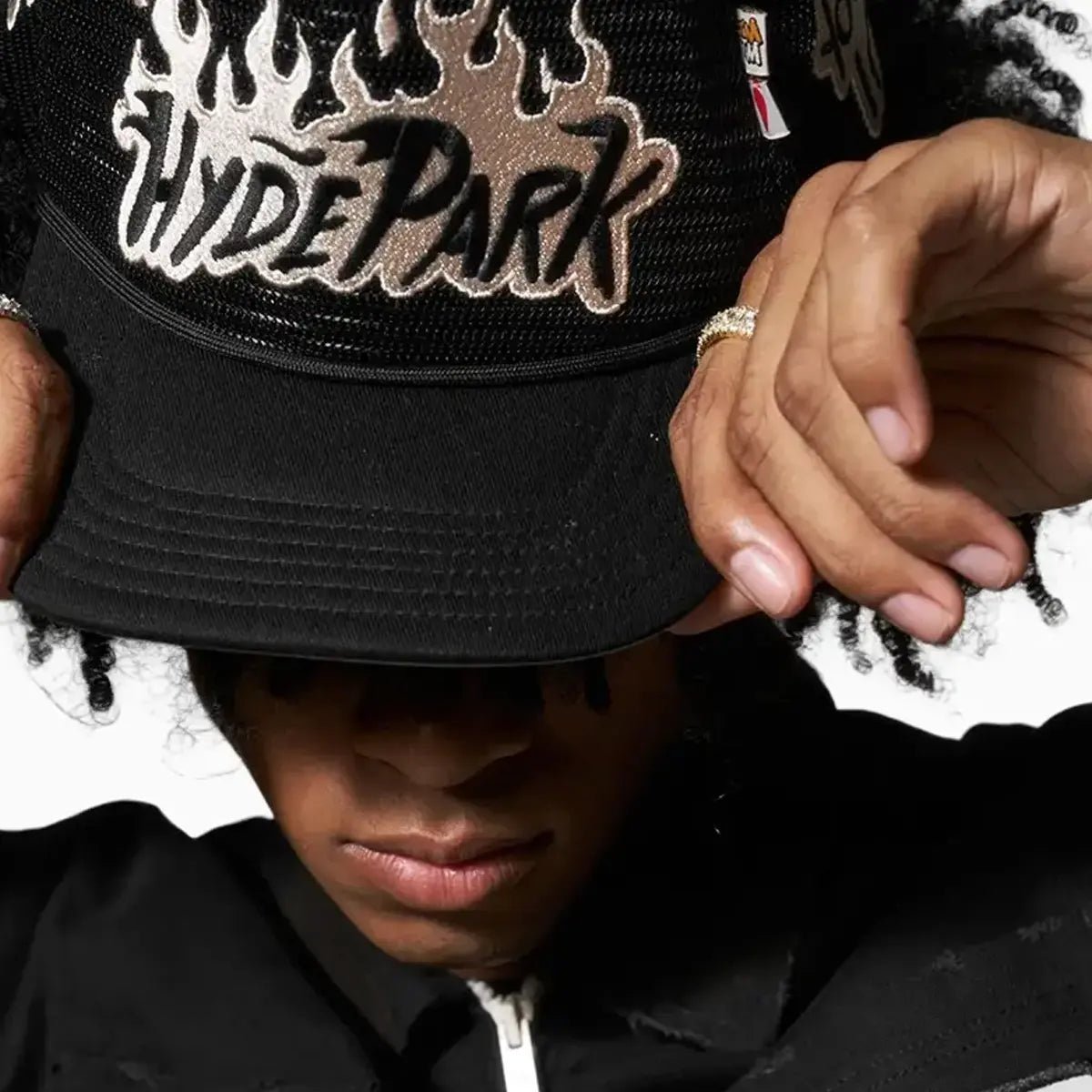 Nothing But Net Trucker Hat Hyde Park - Tops and Bottoms USA
