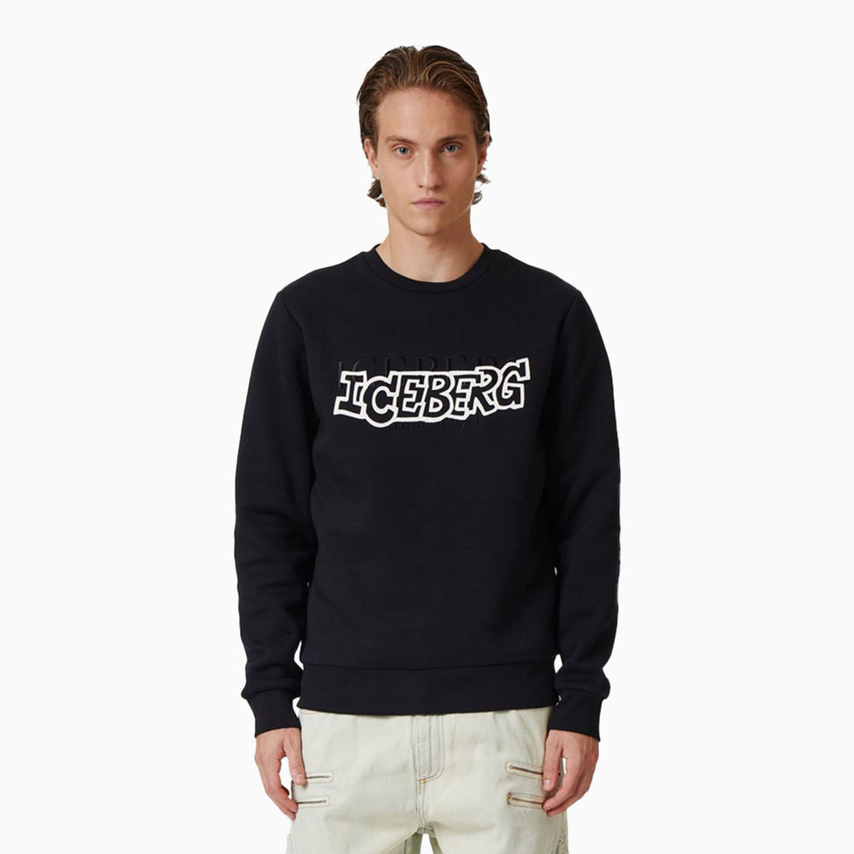 iceberg-mens-crew-neck-sweatshirt-with-institutional-and-cartoon-logo-e054-6315-9000