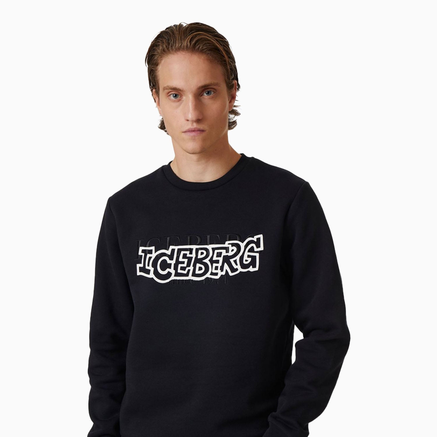 iceberg-mens-crew-neck-sweatshirt-with-institutional-and-cartoon-logo-e054-6315-9000