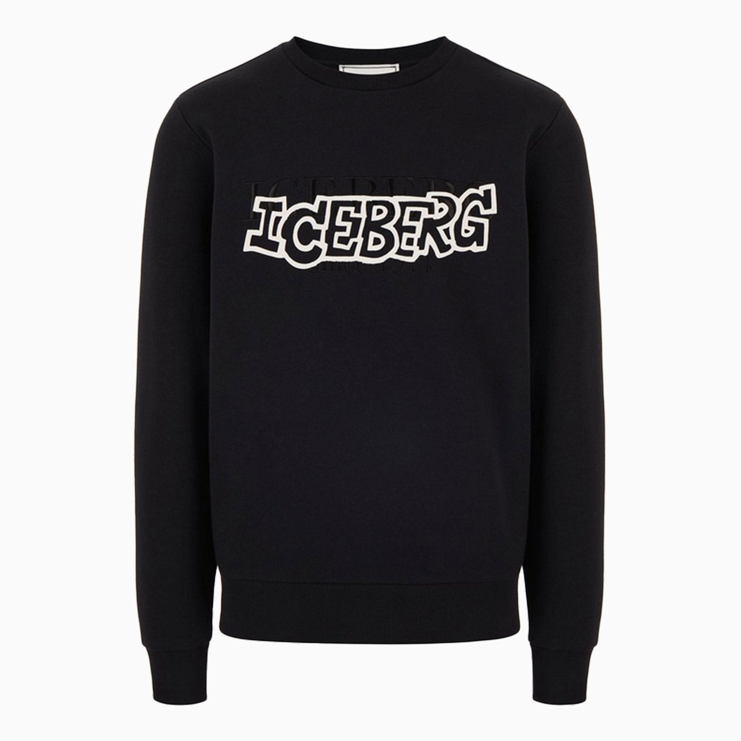 iceberg-mens-crew-neck-sweatshirt-with-institutional-and-cartoon-logo-e054-6315-9000