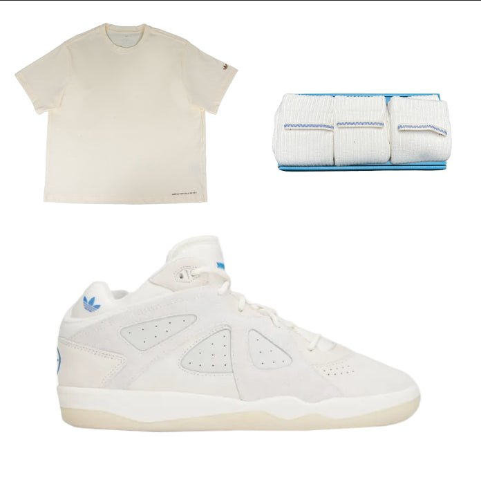 BadBo 1.0 “Bad Bunny Resilience” Pack – Shoes Tee & Socks adidas - Tops and Bottoms USA