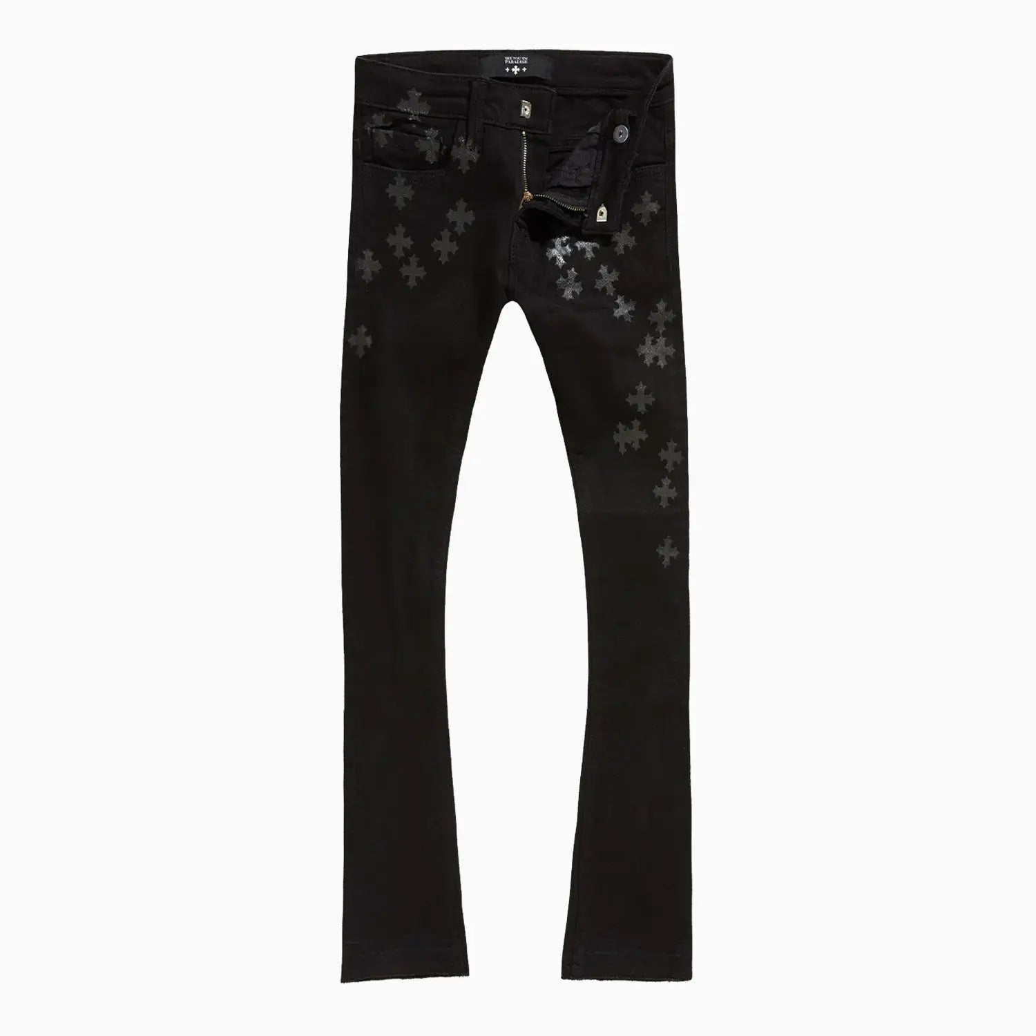 Kid's Super Skinny Stacked Forbidden Fruit Denim Pant