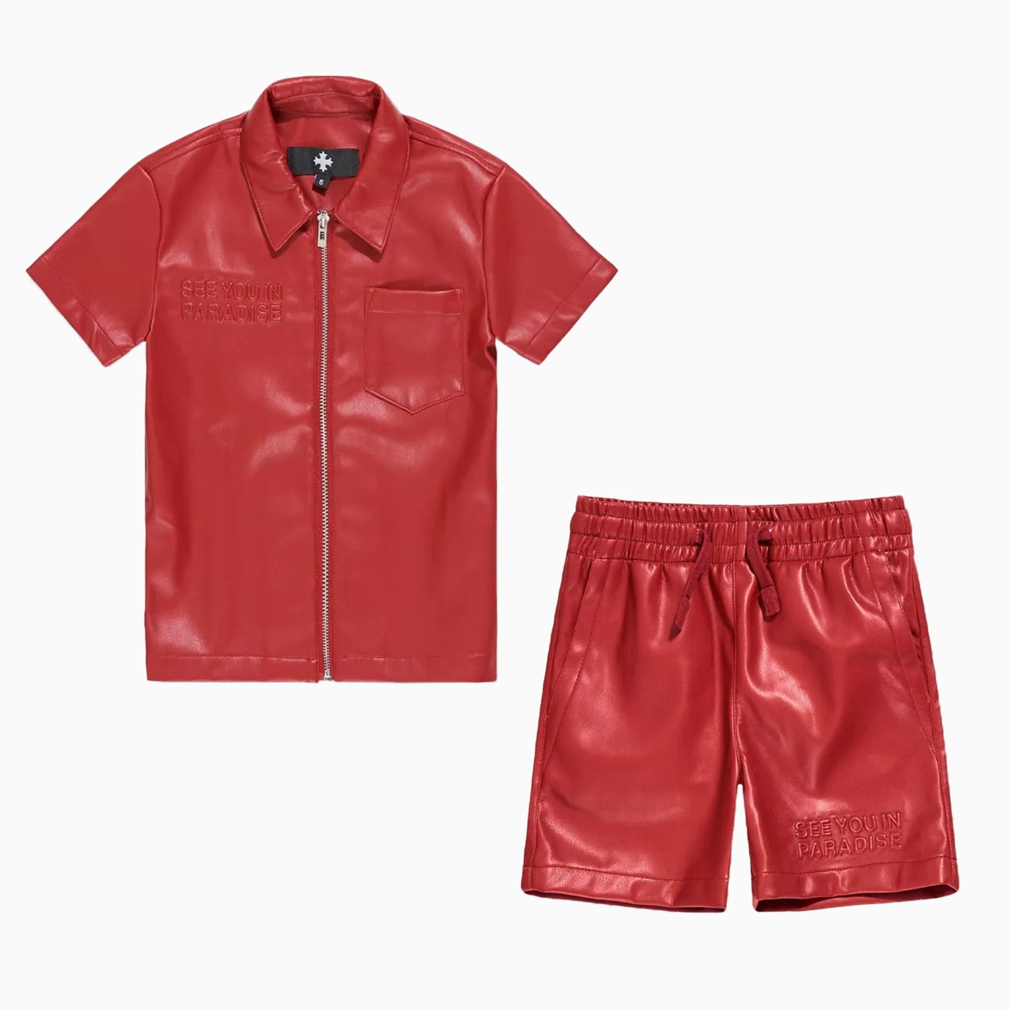 Kid's Thriller Leather Outfit Jordan Craig - Tops and Bottoms USA