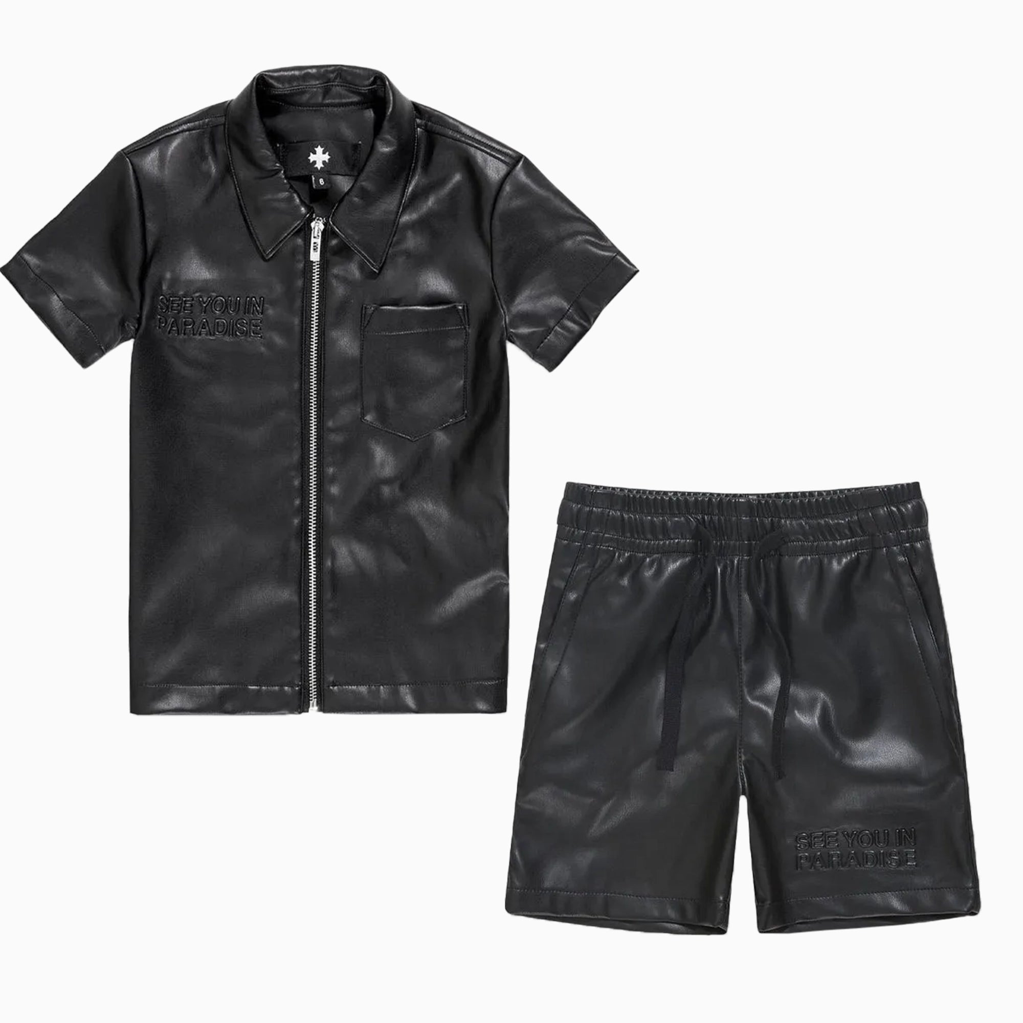 Kid's Thriller Leather Outfit Jordan Craig - Tops and Bottoms USA