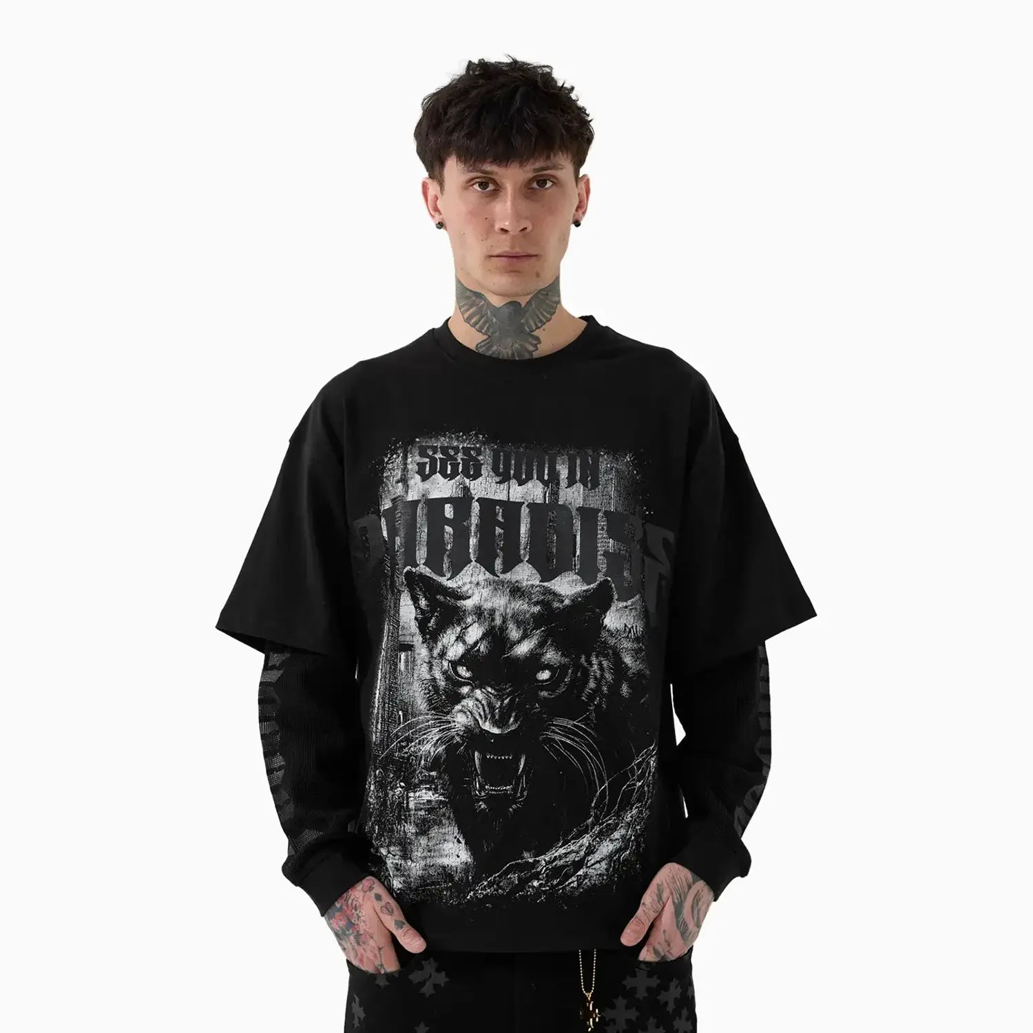 Men's Blood Sport Waffle Thermal T-Shirt