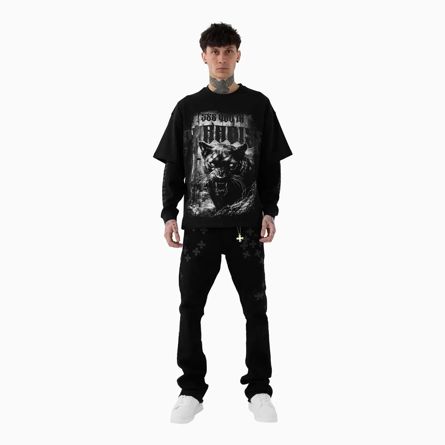 Men's Blood Sport Waffle Thermal T-Shirt