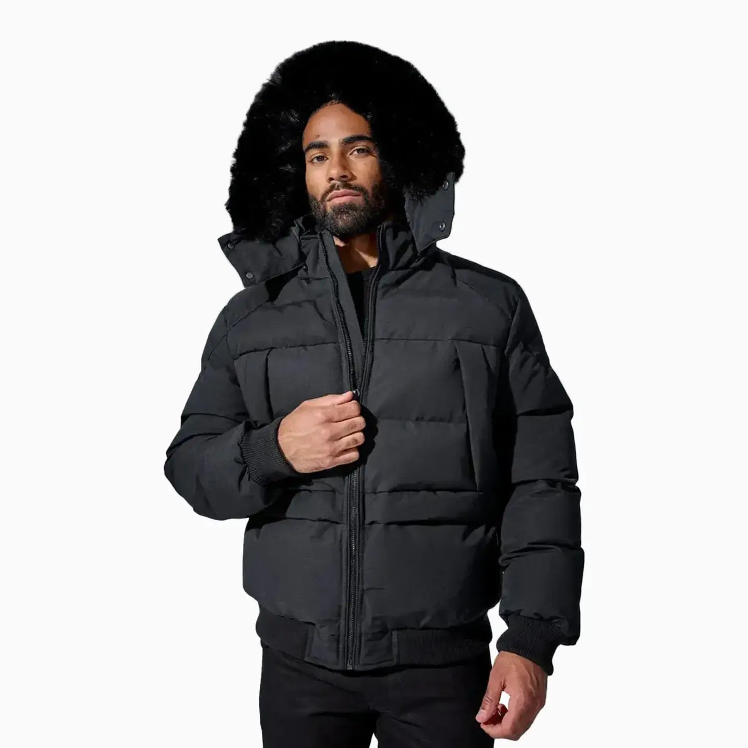 Men's Cross Bay Bomber Jacket Jordan Craig - Tops and Bottoms USA