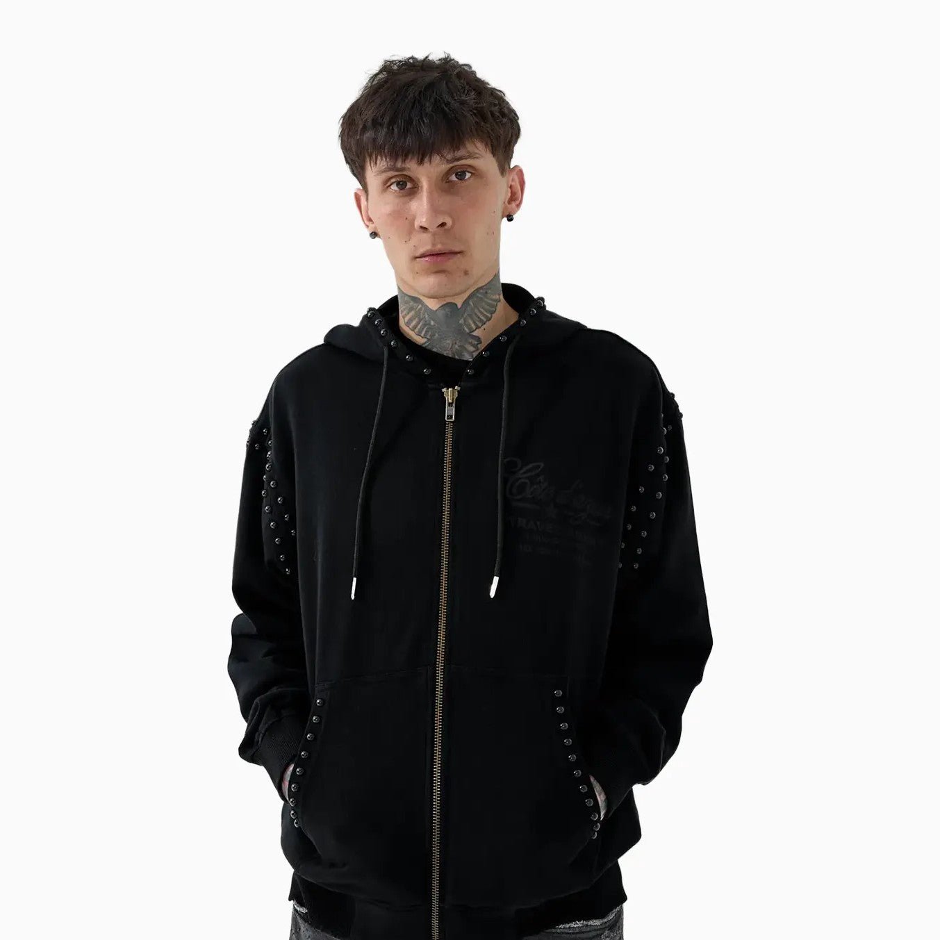 Men's Icon Zip Up Hoodie Jordan Craig - Tops and Bottoms USA