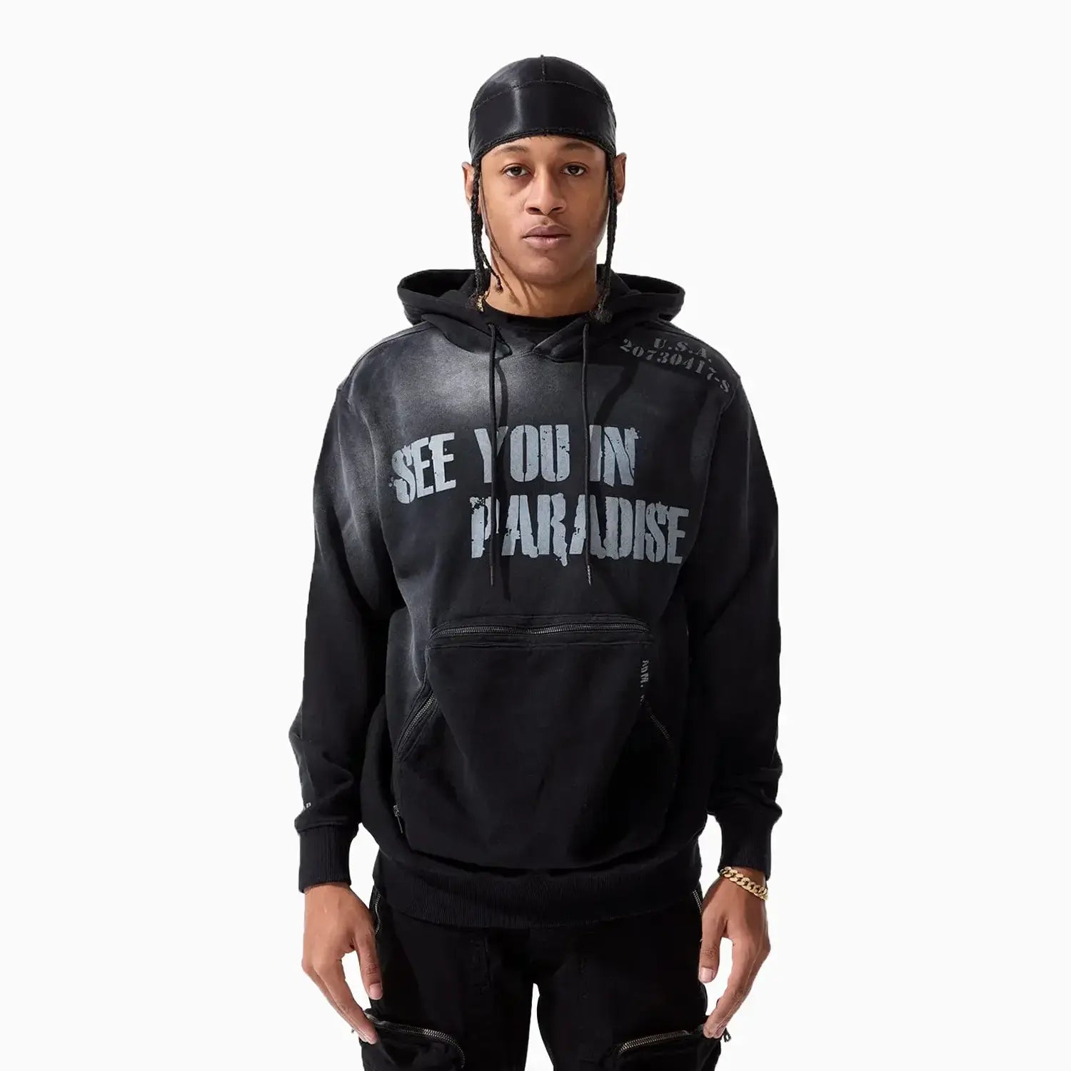 Men's Infantry Division Pull Over Hoodie Jordan Craig - Tops and Bottoms USA