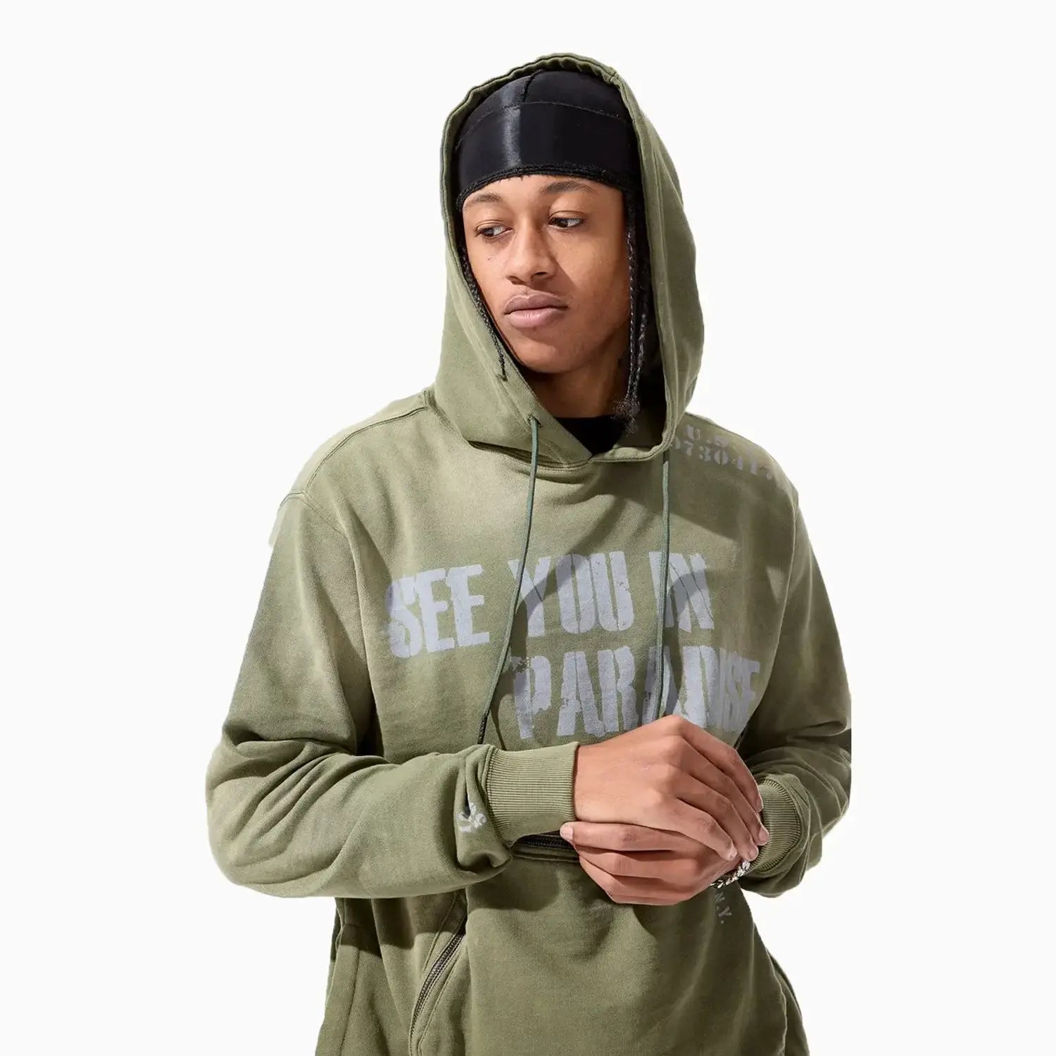 Men's Infantry Division Pull Over Hoodie Jordan Craig - Tops and Bottoms USA