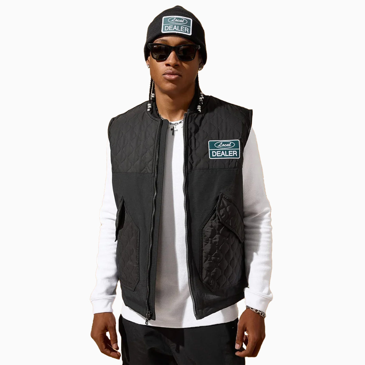 Men's Local Dealer Quilted Vest Jordan Craig - Tops and Bottoms USA