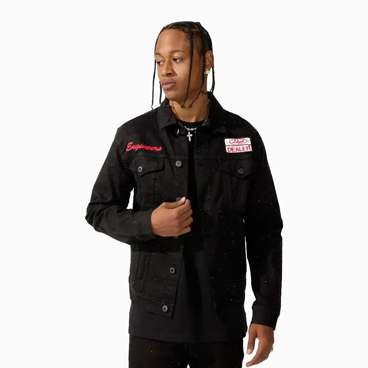 Men's Local Dealer Trucker Jacket Jordan Craig - Tops and Bottoms USA