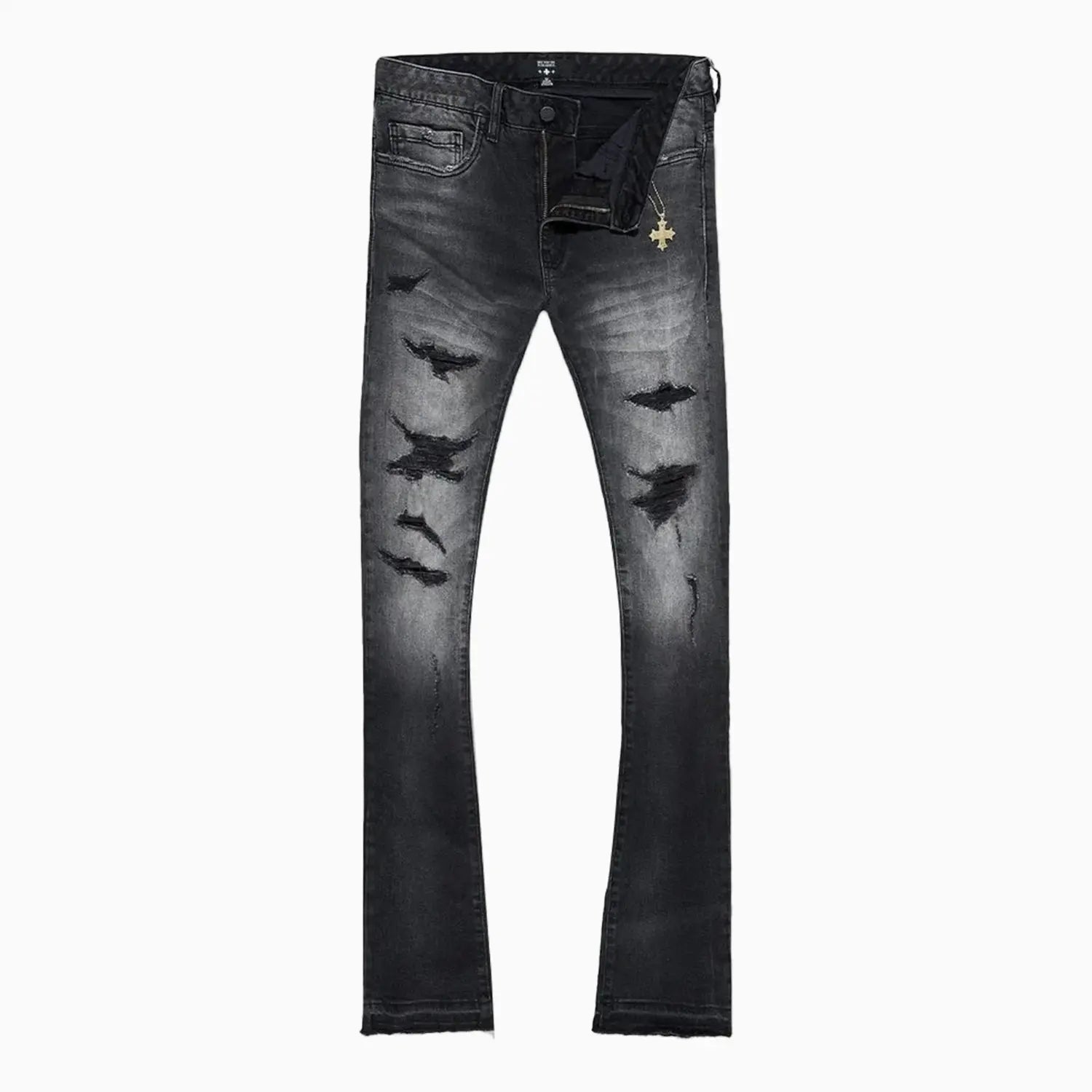 Men's Martin Stacked SYIP Denim Pant Jordan Craig - Tops and Bottoms USA