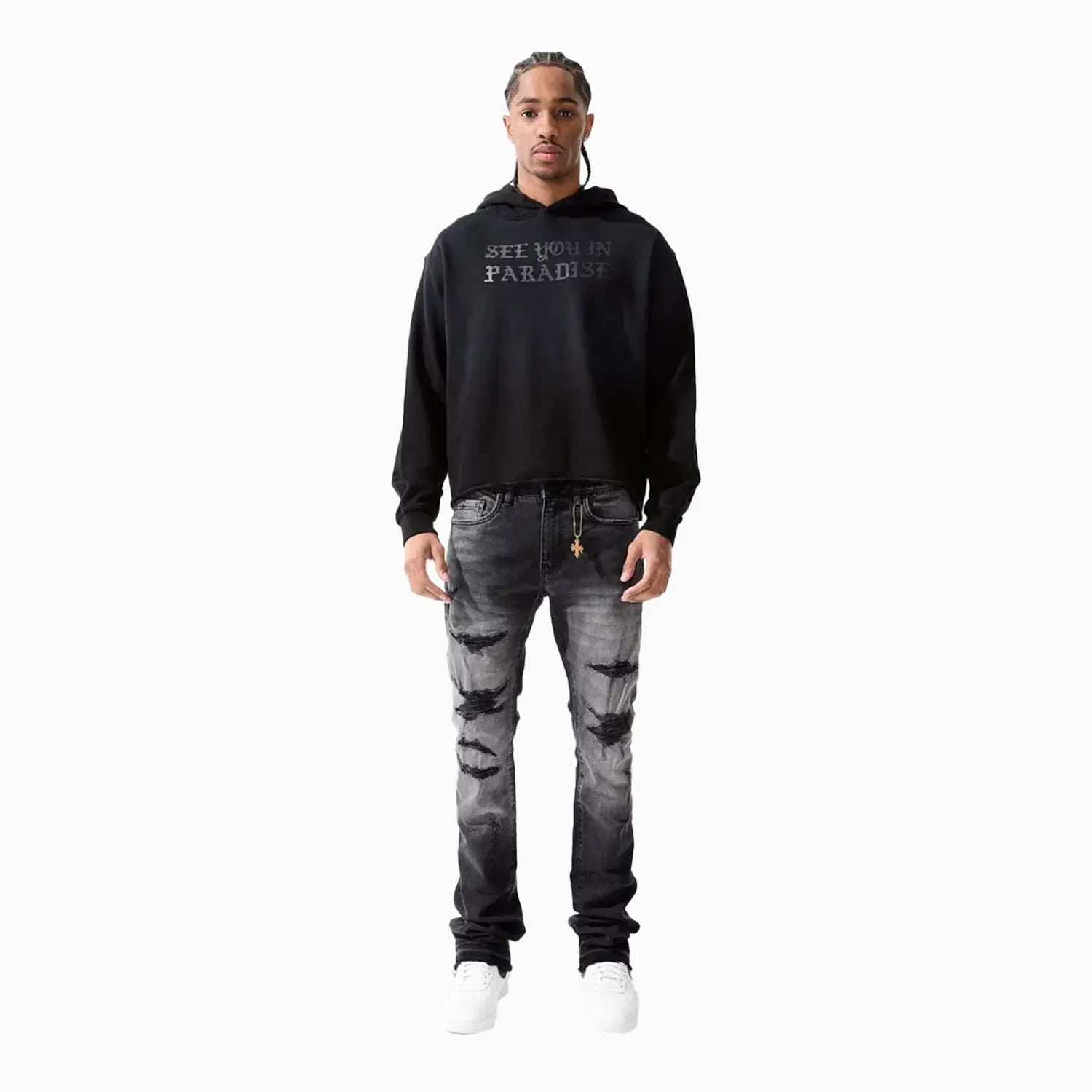 Men's Martin Stacked SYIP Denim Pant Jordan Craig - Tops and Bottoms USA