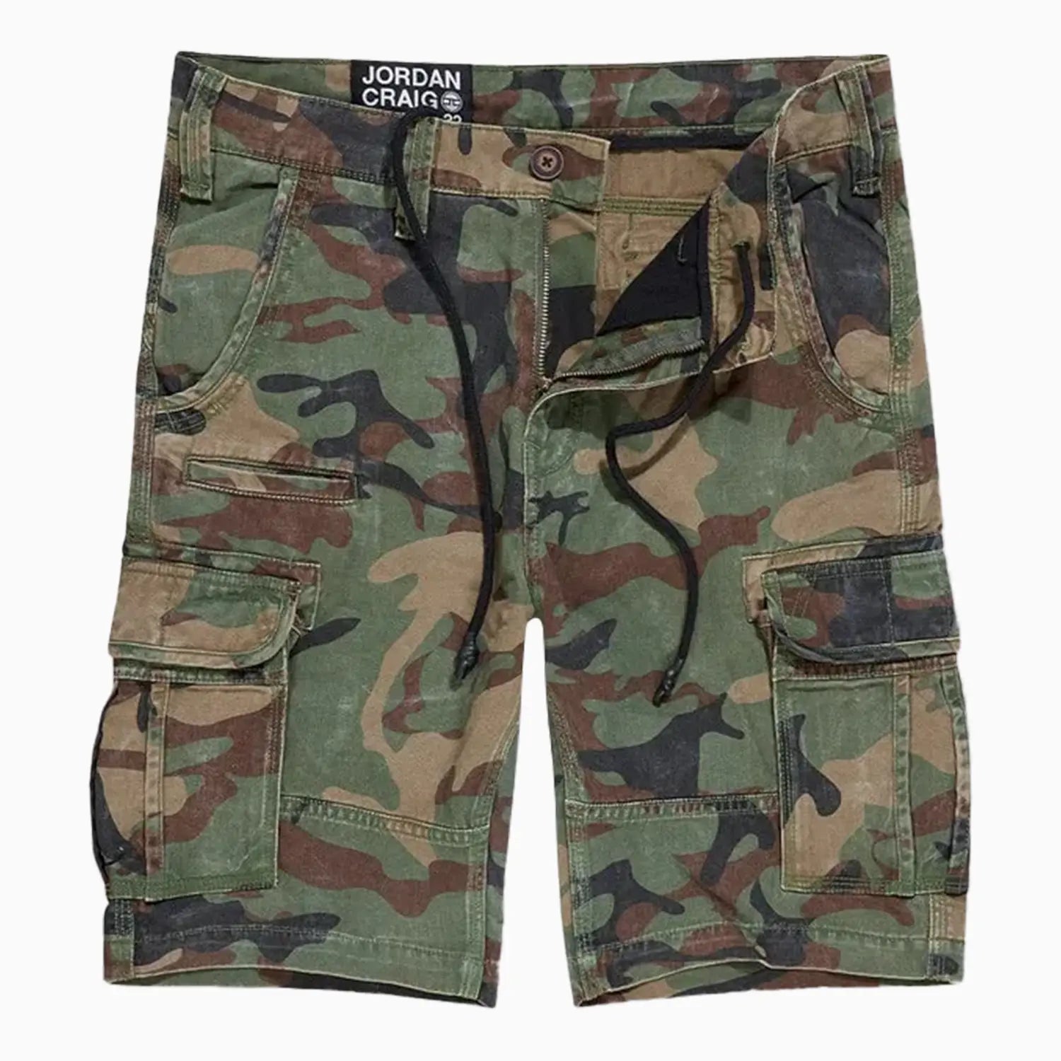 Men's OG - Xavier Camo Cargo Shorts Jordan Craig - Tops and Bottoms USA