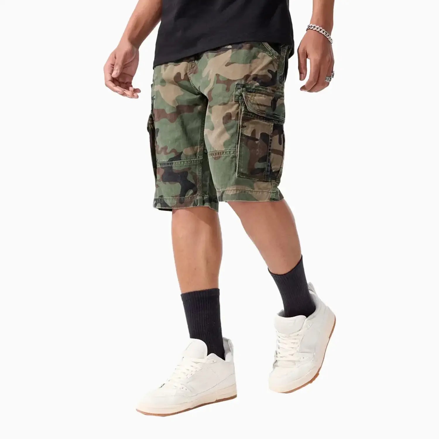 Men's OG - Xavier Camo Cargo Shorts Jordan Craig - Tops and Bottoms USA