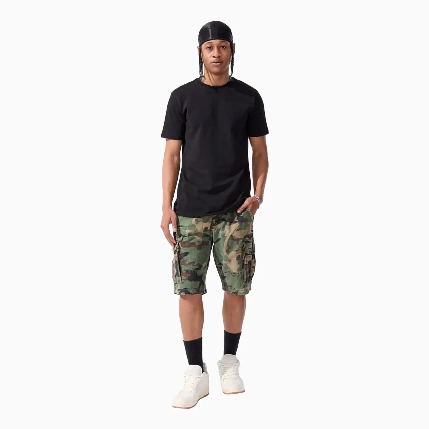 Men's OG - Xavier Camo Cargo Shorts Jordan Craig - Tops and Bottoms USA