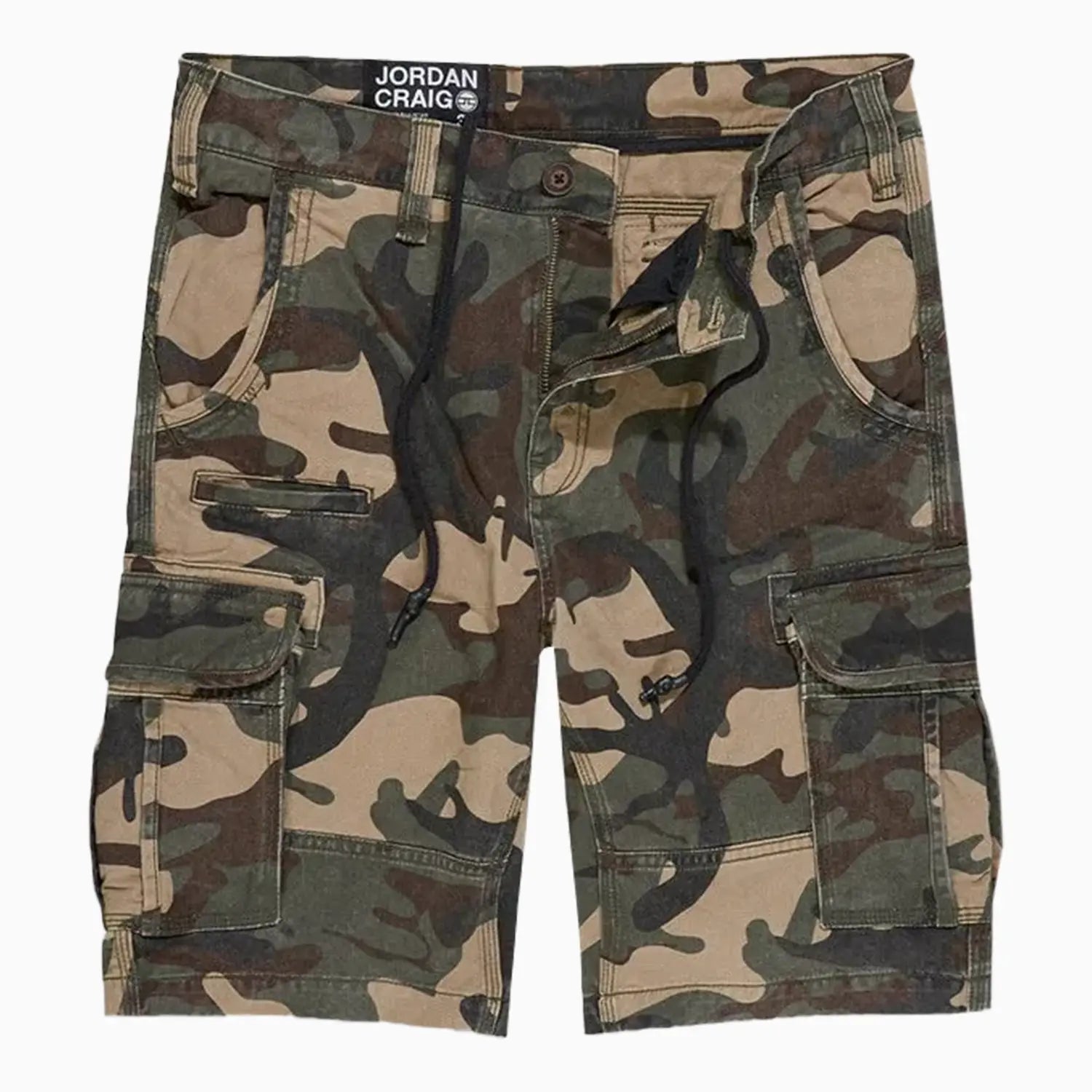 Men's OG - Xavier Camo Cargo Shorts Jordan Craig - Tops and Bottoms USA