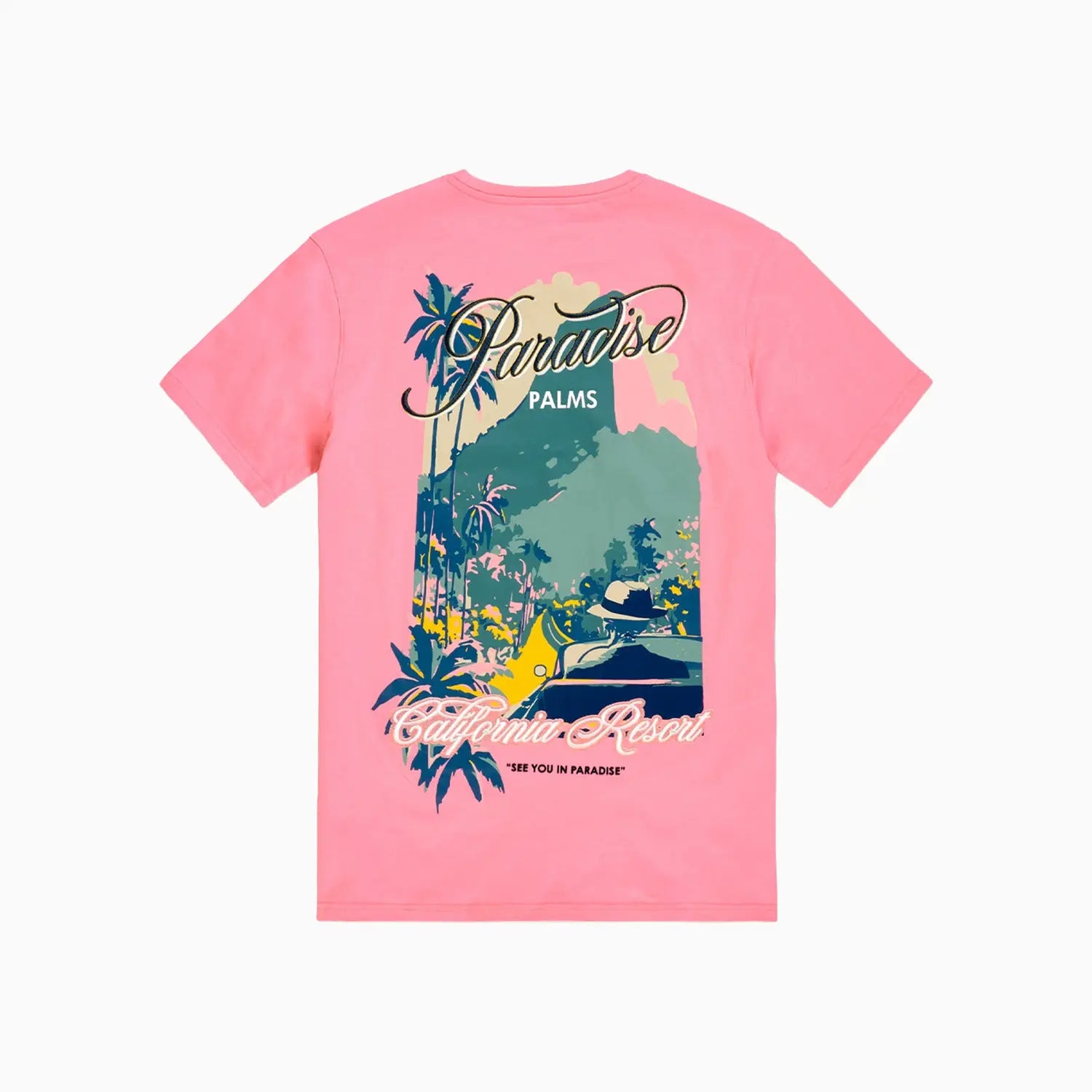 Men's Paradise Palms T-Shirt and Shorts Outfit Jordan Craig - Tops and Bottoms USA