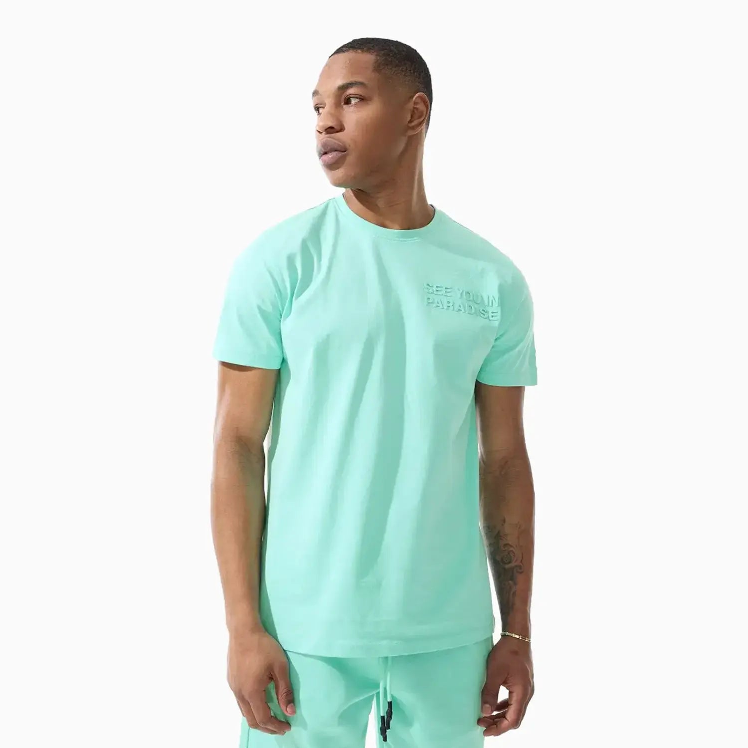 Men's Retro Paradise Tonal Outfit Jordan Craig - Tops and Bottoms USA
