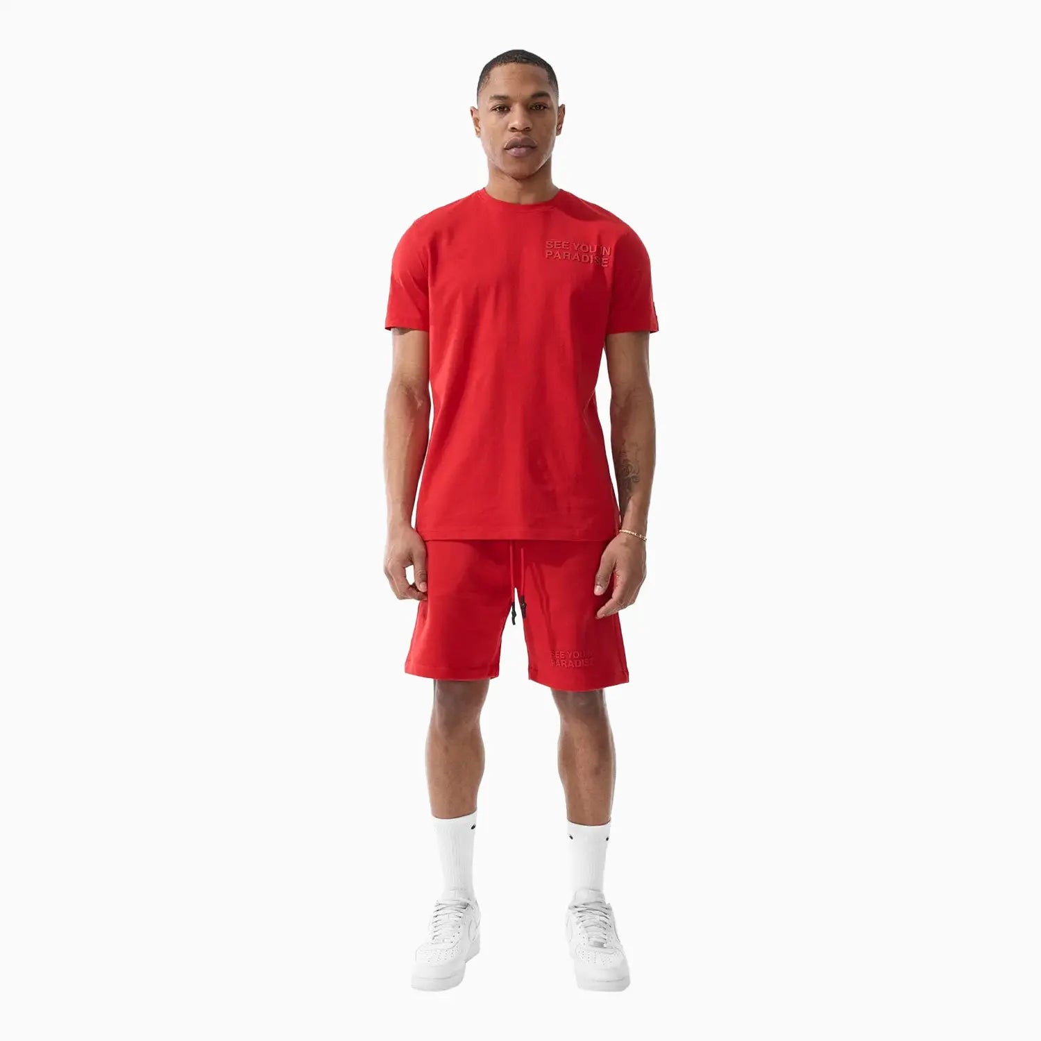Men's Retro Paradise Tonal Outfit Jordan Craig - Tops and Bottoms USA
