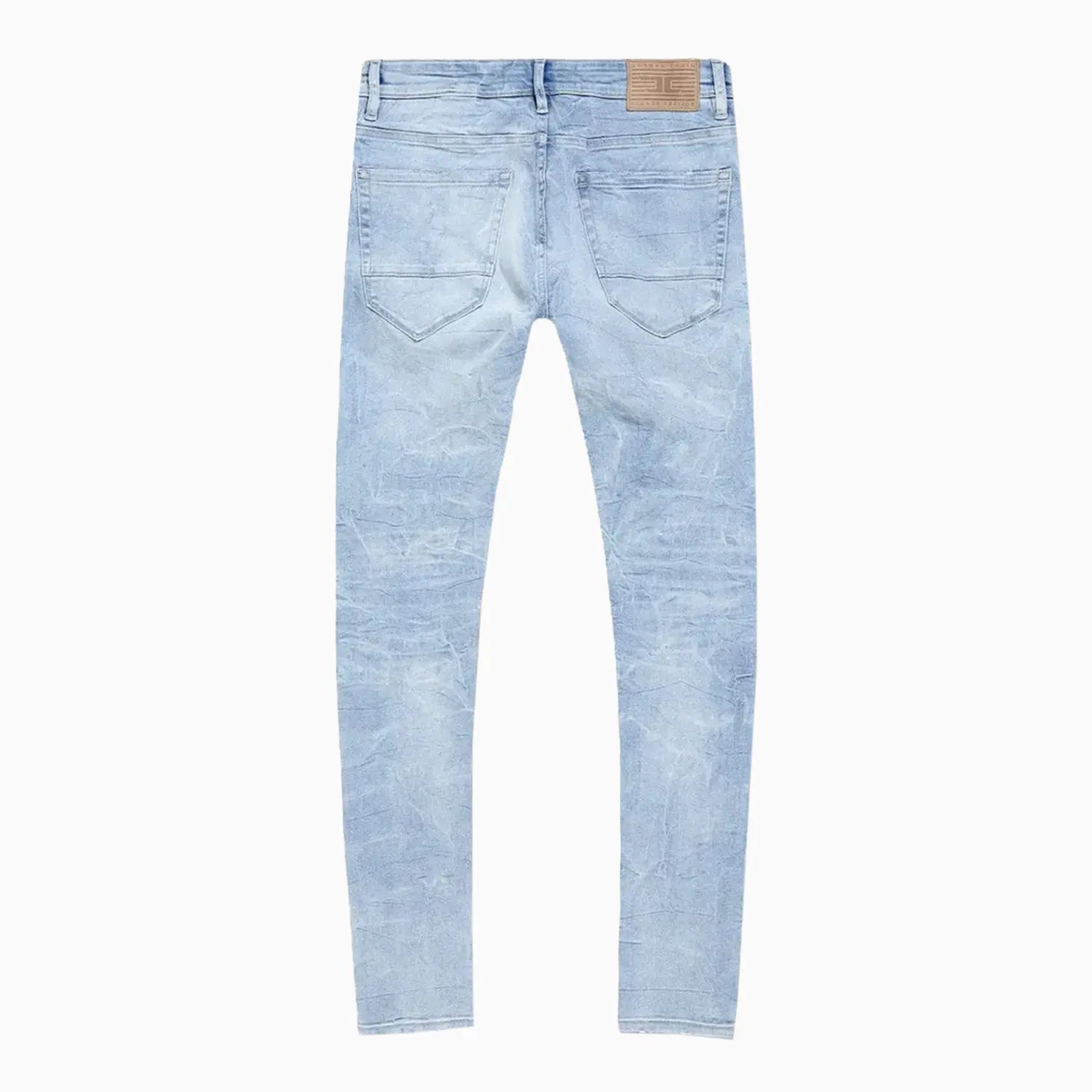 Men's Slim Taper Fit Alexander Pure Denim Pant Jordan Craig - Tops and Bottoms USA