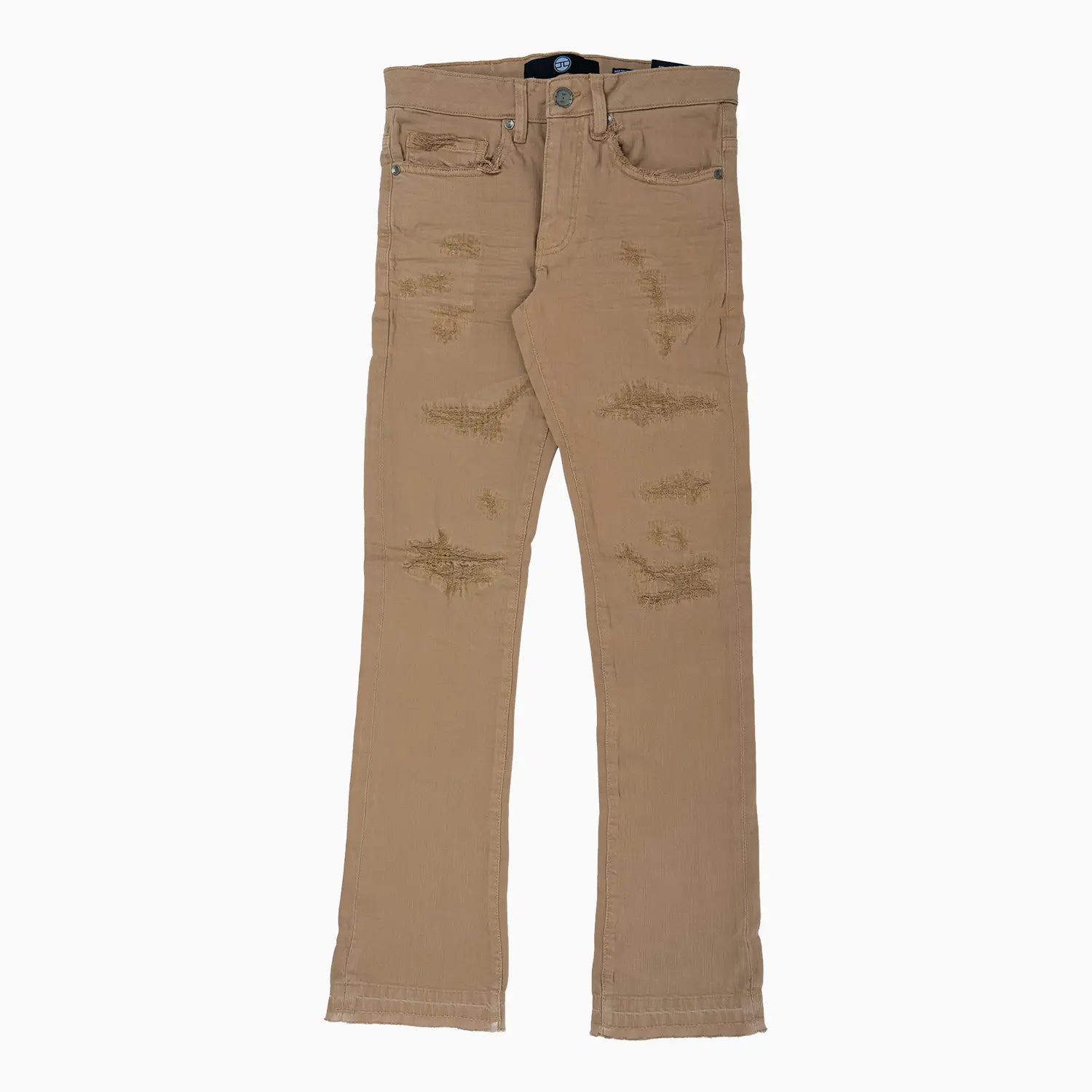 Men's Stacked Fit With Shreds Pant