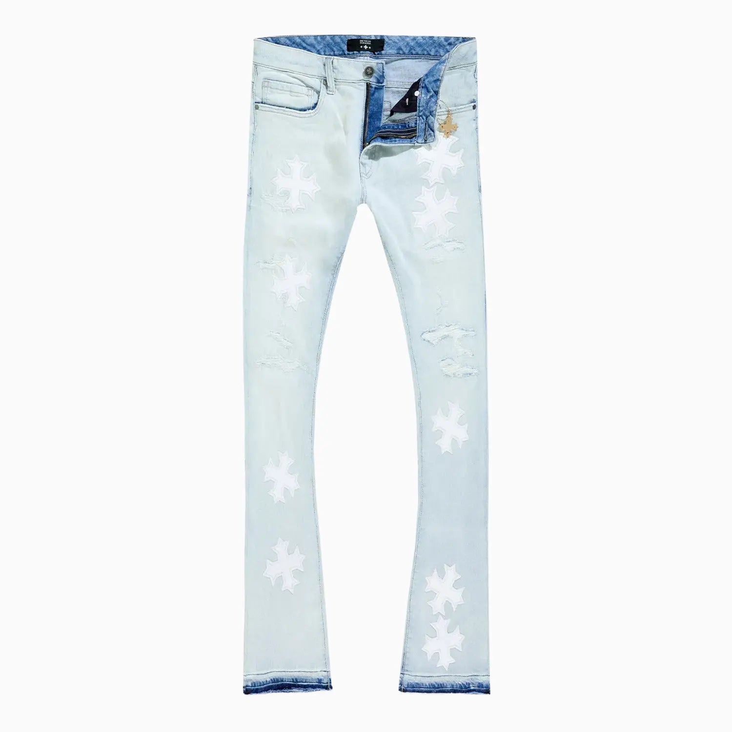 Men's Super Skinny Stacked Eden Denim Pant
