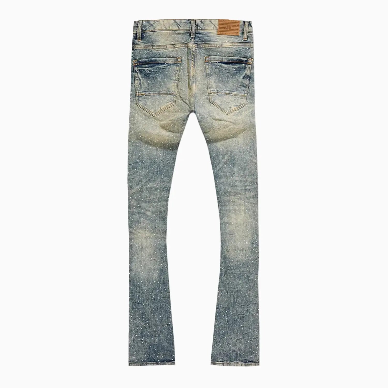 Men's Super Skinny Stacked Fit Denim Pant Jordan Craig - Tops and Bottoms USA