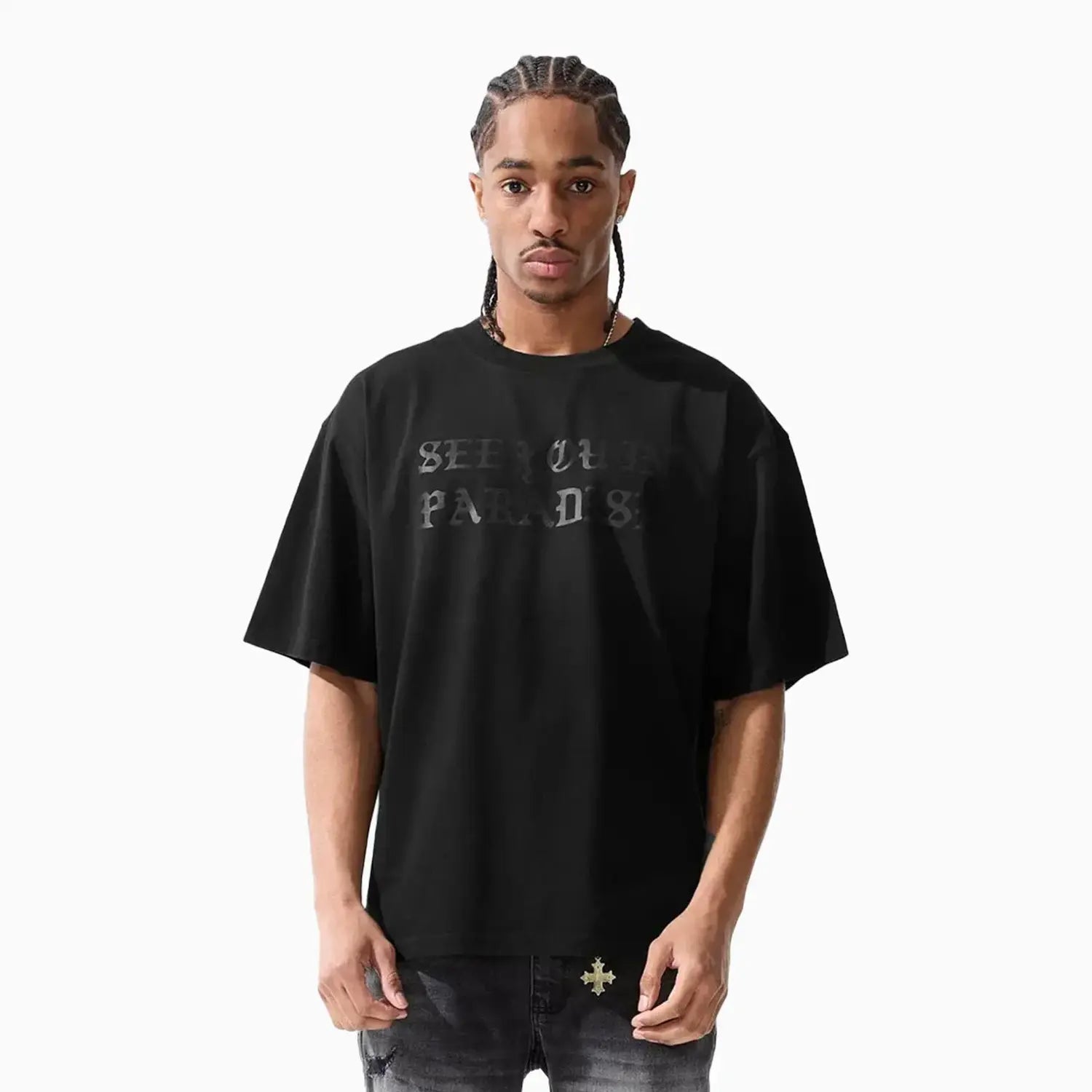Men's Syip Cropped T-Shirt Jordan Craig - Tops and Bottoms USA