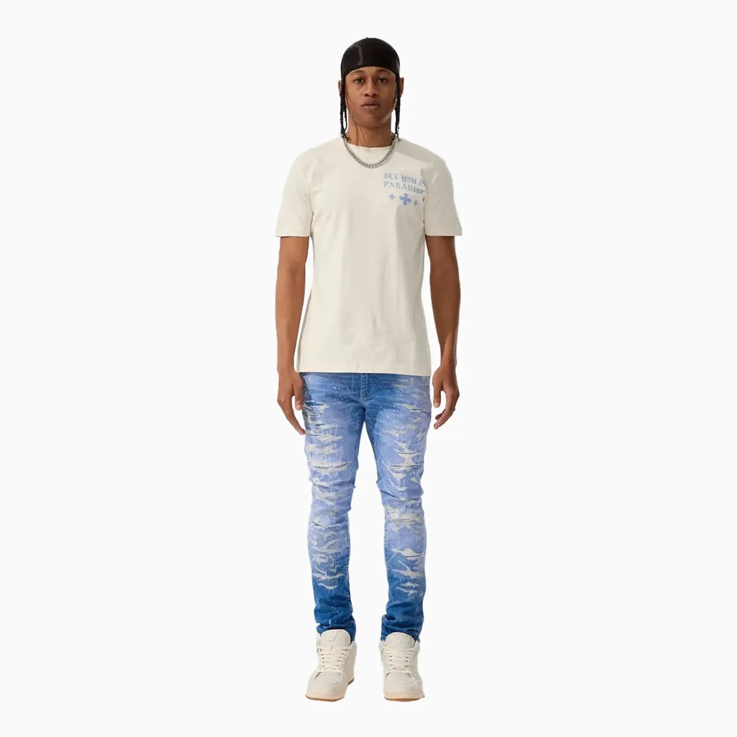 Men's Syip Printed T-Shirt Jordan Craig - Tops and Bottoms USA