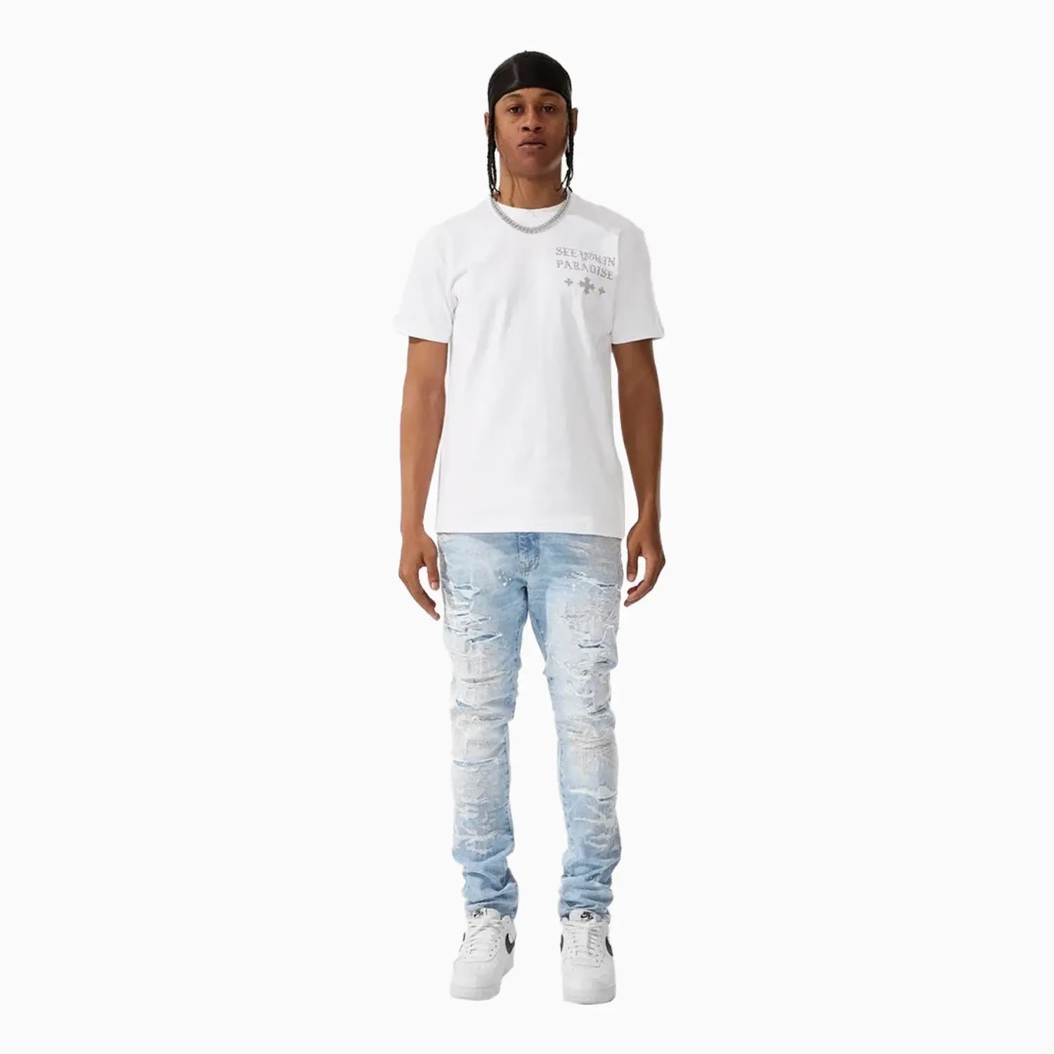 Men's Syip Printed T-Shirt Jordan Craig - Tops and Bottoms USA