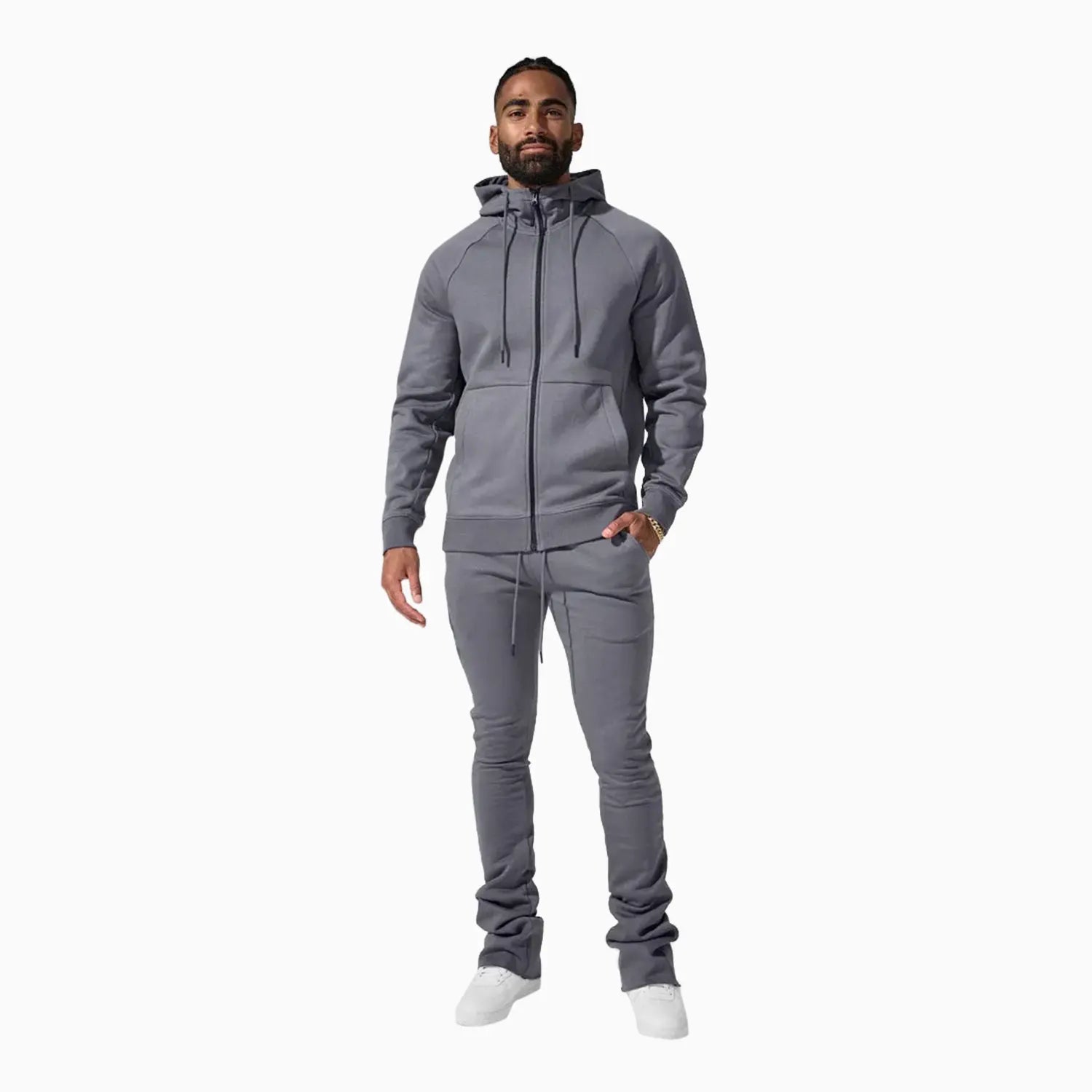 Men's Uptown Stacked Sweat Pant Jordan Craig - Tops and Bottoms USA