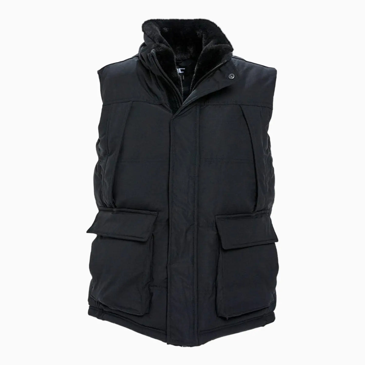 Men's Yukon Fur Lined Puffer Vest Jordan Craig - Tops and Bottoms USA