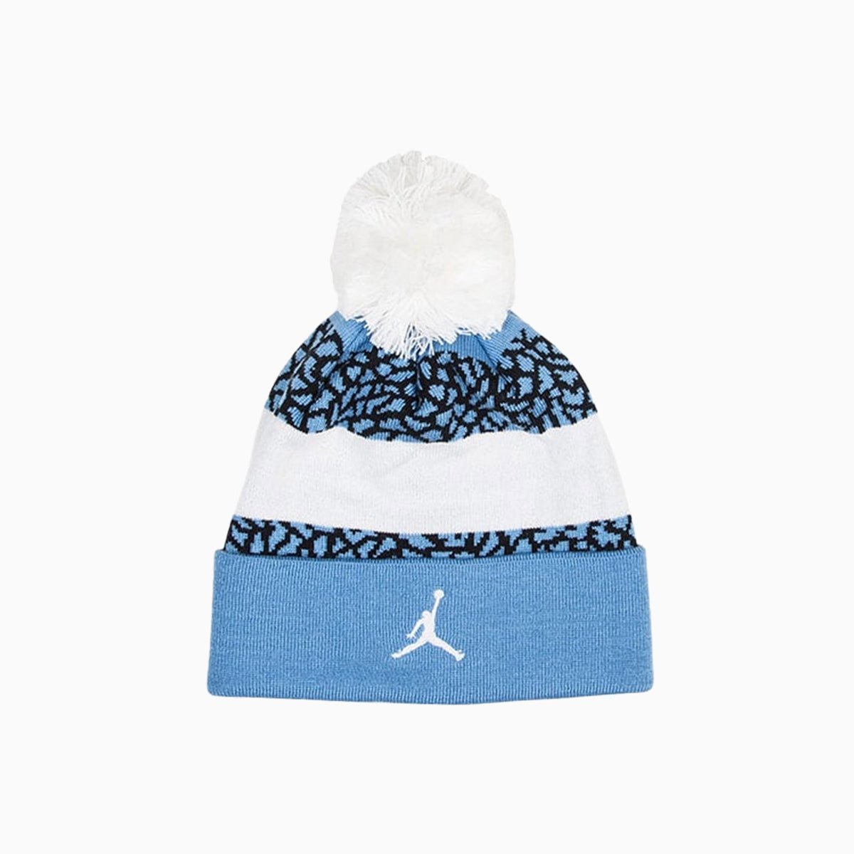 Jordan Jumpman Striped Beanie Hat Jordan - Tops and Bottoms USA