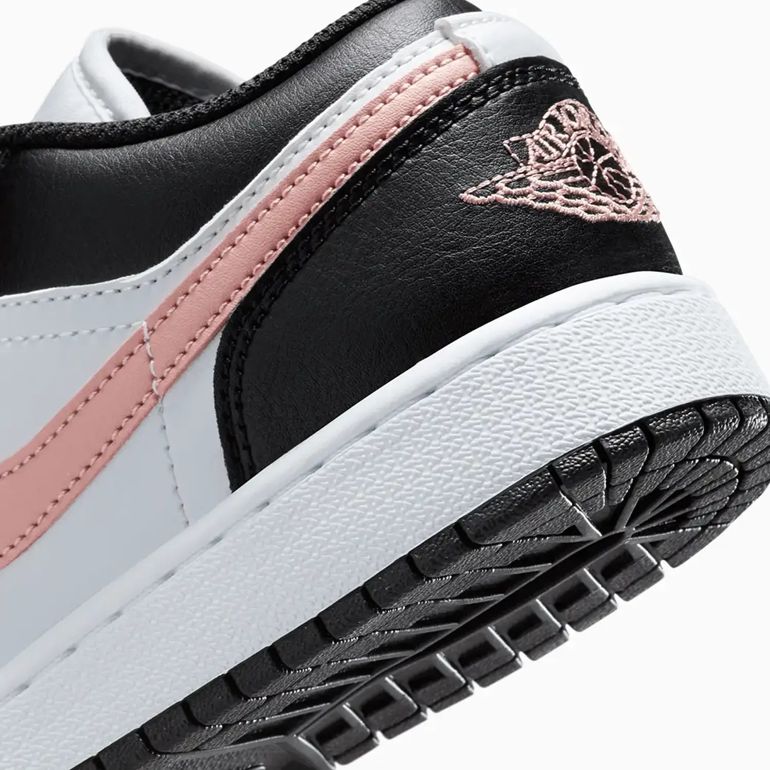 Kid's Air Jordan 1 Low "Black Rust Pink" Grade School Jordan - Tops and Bottoms USA