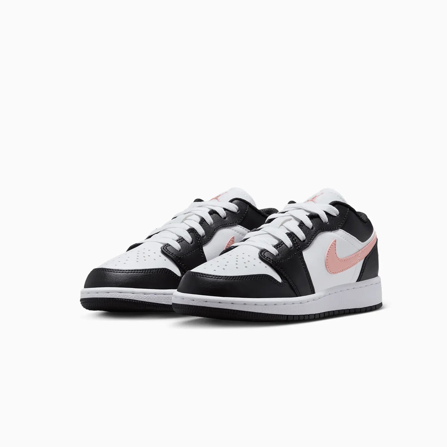 Kid's Air Jordan 1 Low "Black Rust Pink" Grade School Jordan - Tops and Bottoms USA