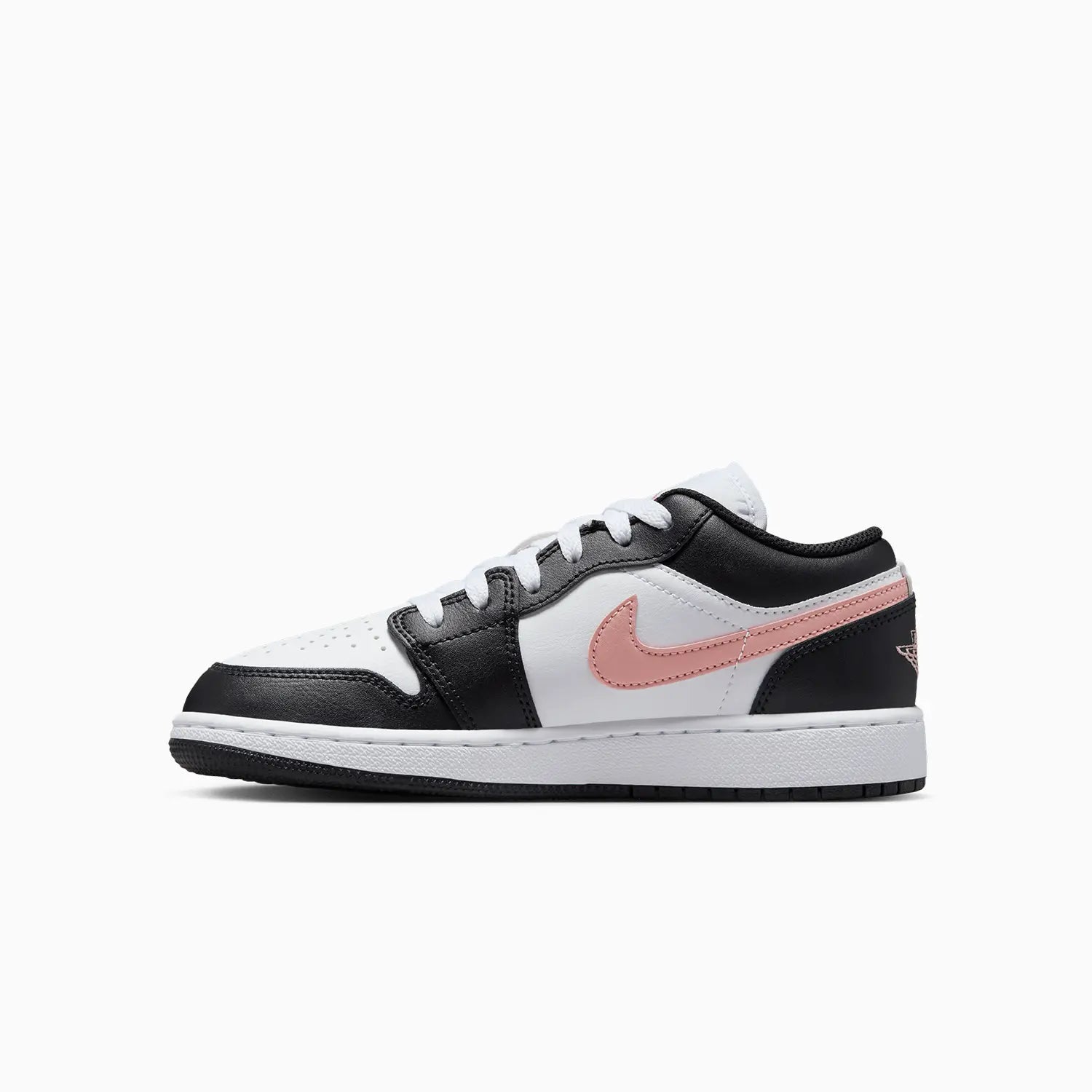 Kid's Air Jordan 1 Low "Black Rust Pink" Grade School Jordan - Tops and Bottoms USA