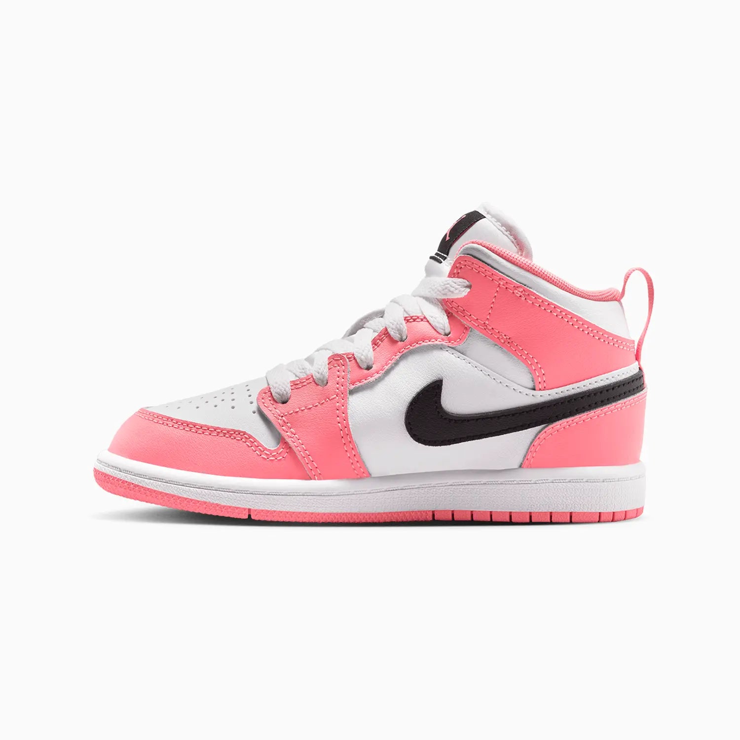 Kid's Air Jordan 1 Mid "Pink Gaze" Pre School