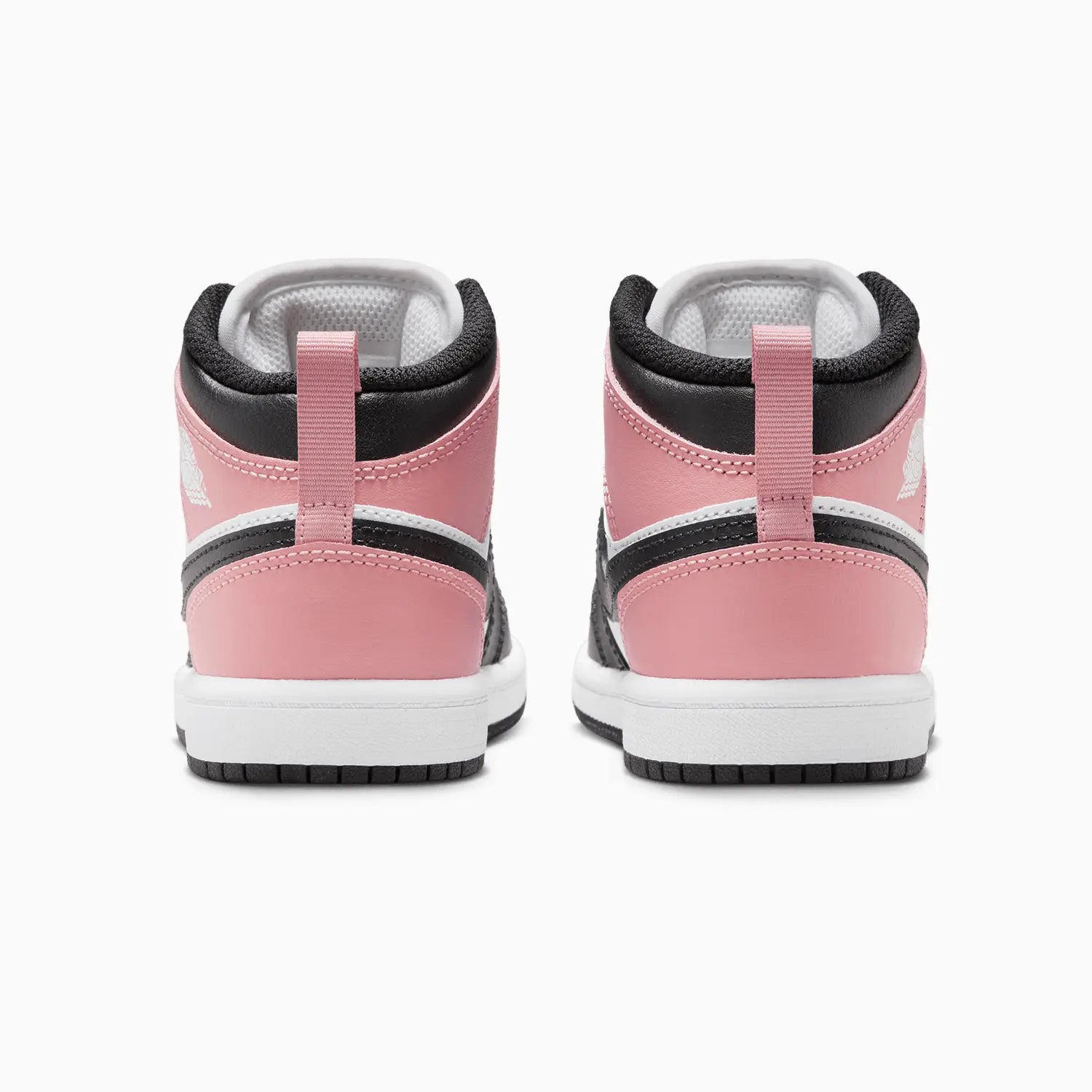 Kid's Air Jordan 1 Mid "Rust Pink Black" Pre - School Jordan - Tops and Bottoms USA