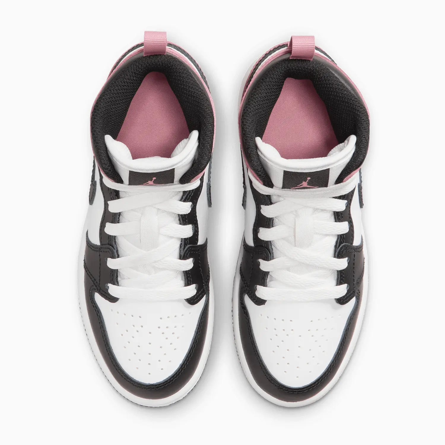 Kid's Air Jordan 1 Mid "Rust Pink Black" Pre - School Jordan - Tops and Bottoms USA