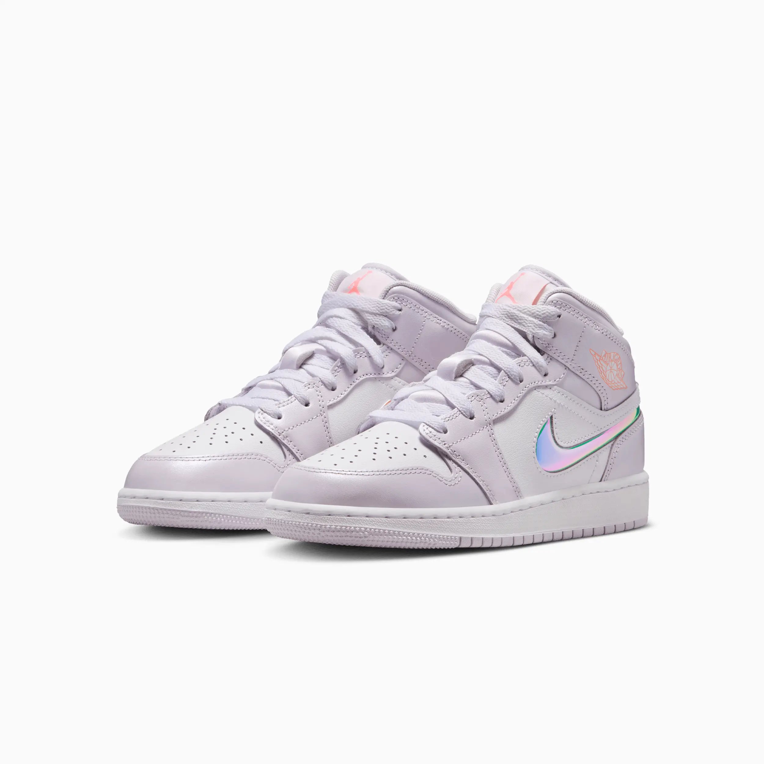 Kid's Air Jordan 1 Mid SE "Barely Grape" Grade School