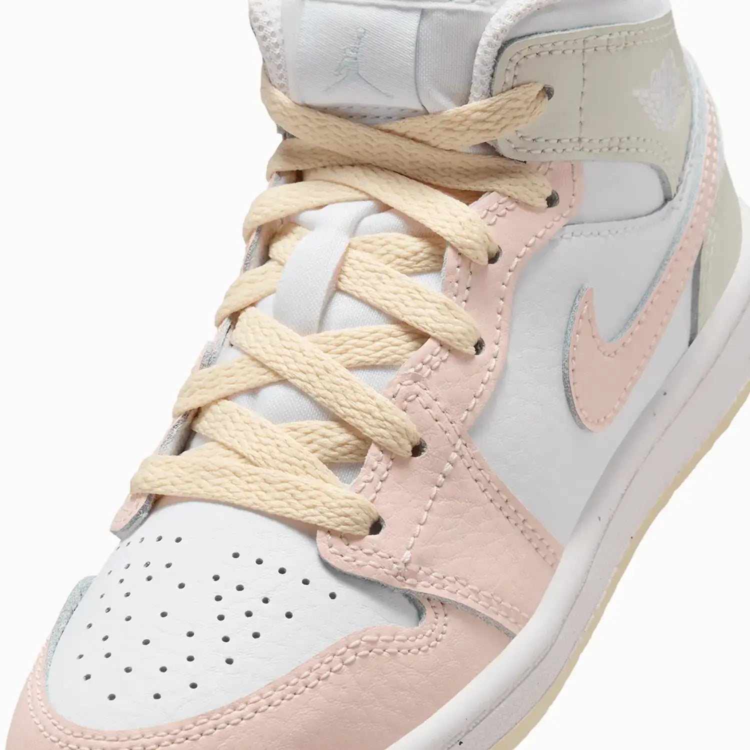 Kid's Air Jordan 1 Mid SE "Flamingo" Pre - School Jordan - Tops and Bottoms USA