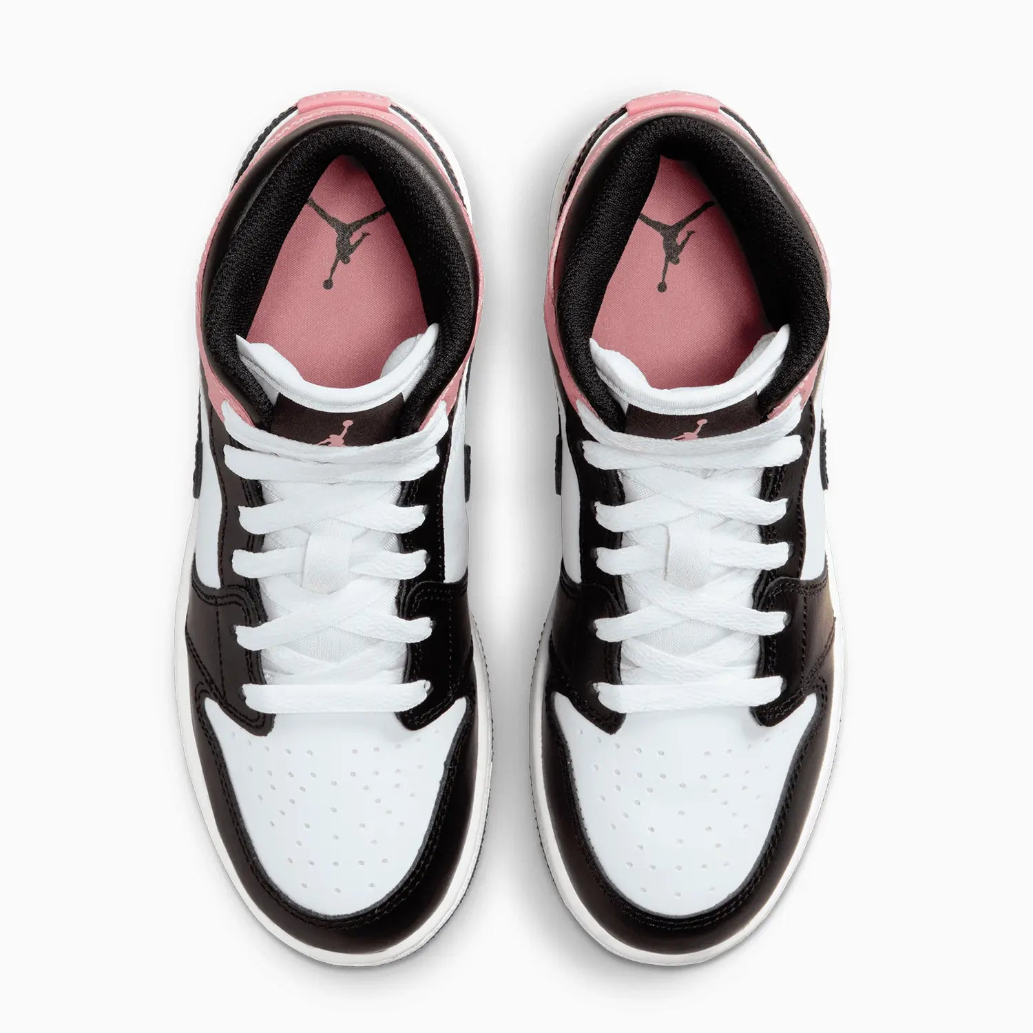 Kid's Air Jordan 1 Mid "White Rust Pink" Grade School Jordan - Tops and Bottoms USA