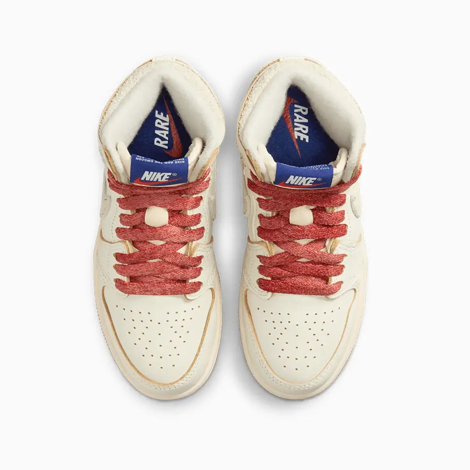 Kid's Air Jordan 1 Retro High OG "Rare Air Sail Cinnabar" Pre - School Jordan - Tops and Bottoms USA