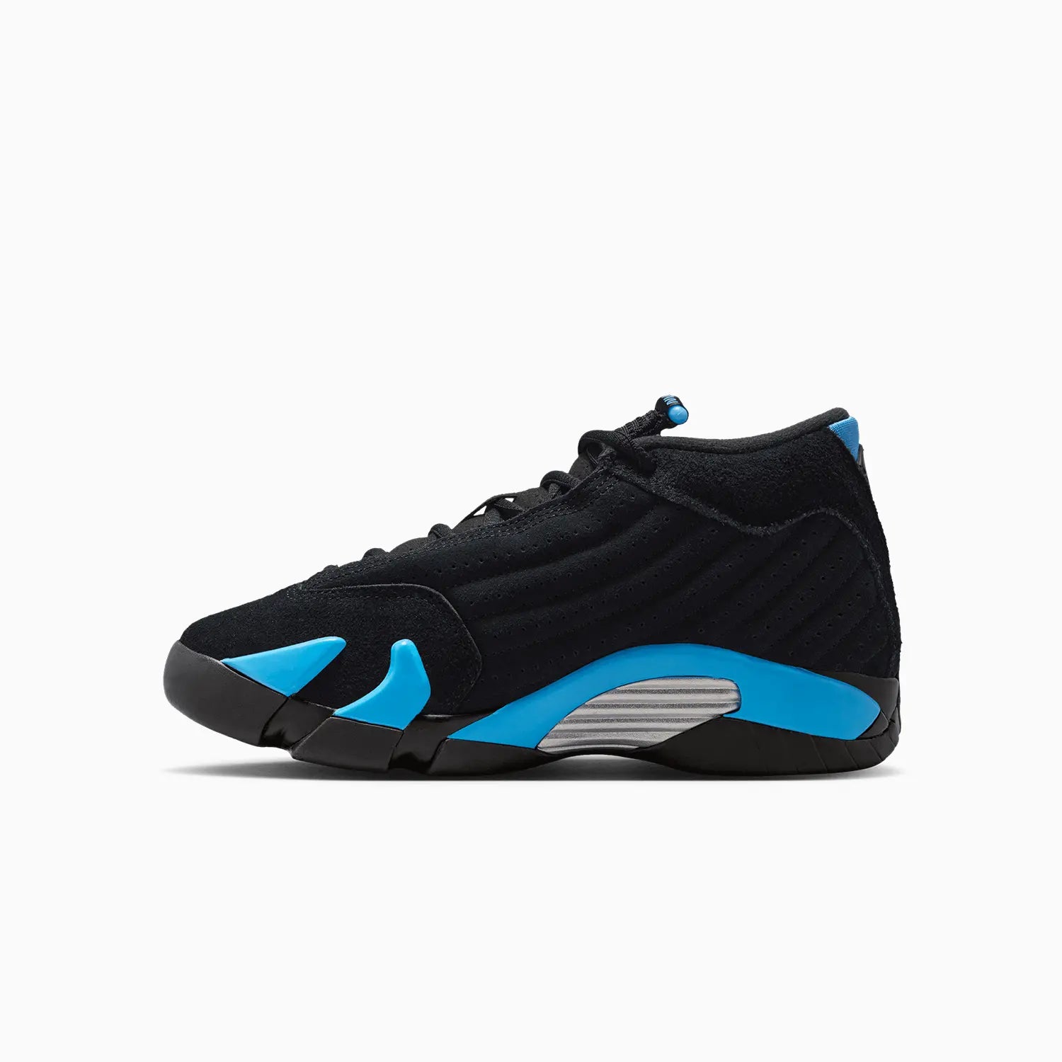 Kid's Air Jordan 14 Retro "Black University Blue" Grade School