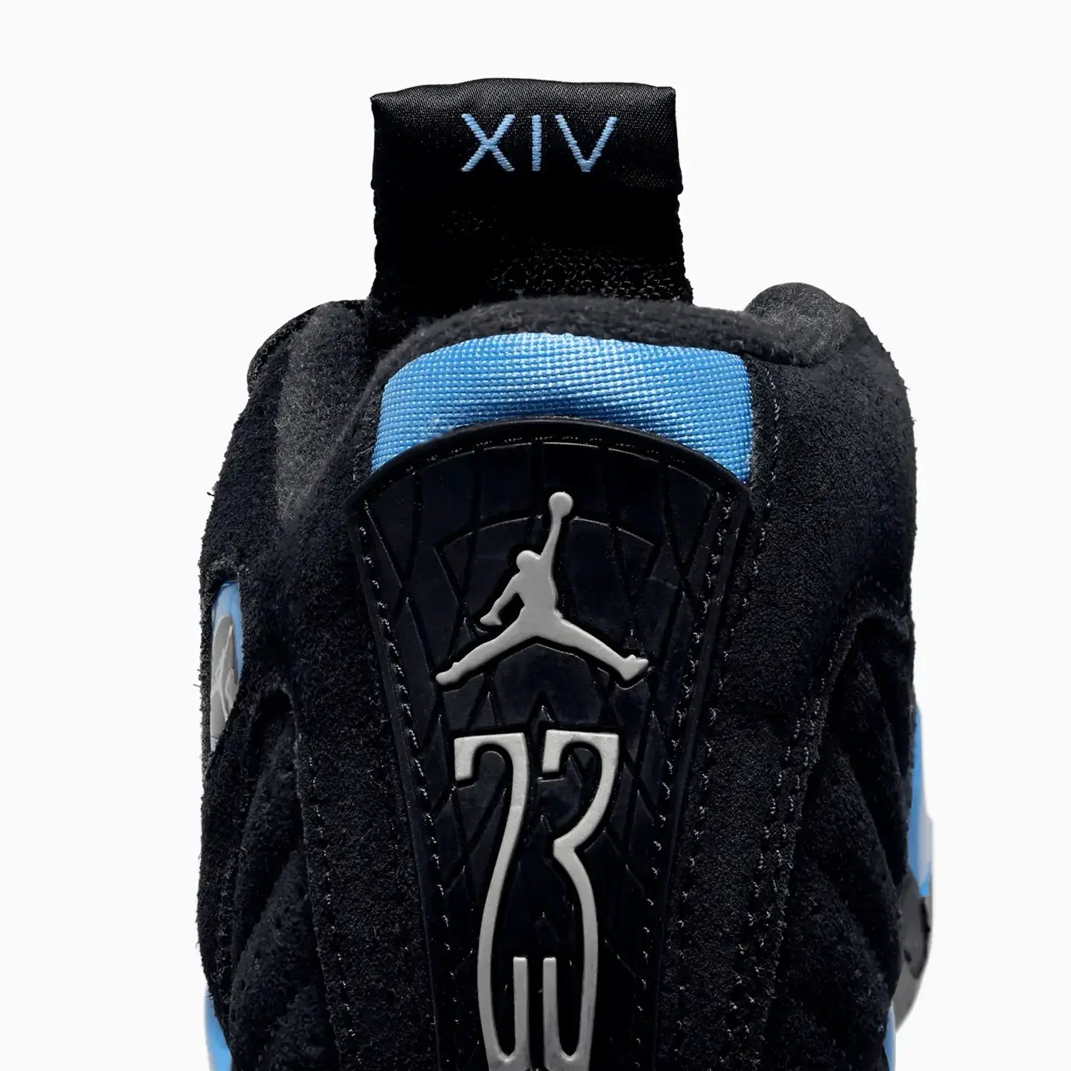 Kid's Air Jordan 14 Retro "Black University Blue" Pre School